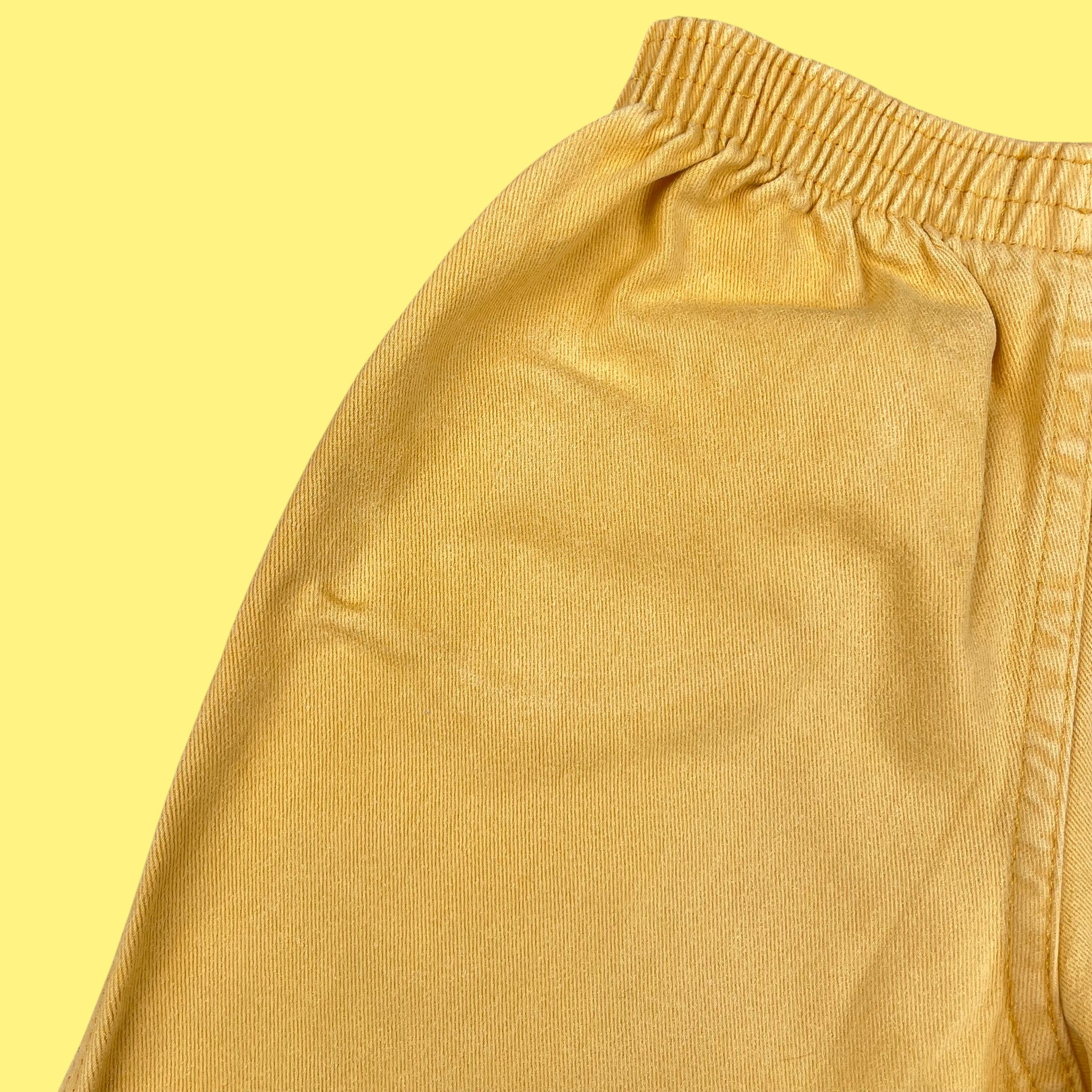 Pantalon vintage jaune 5-6 ans