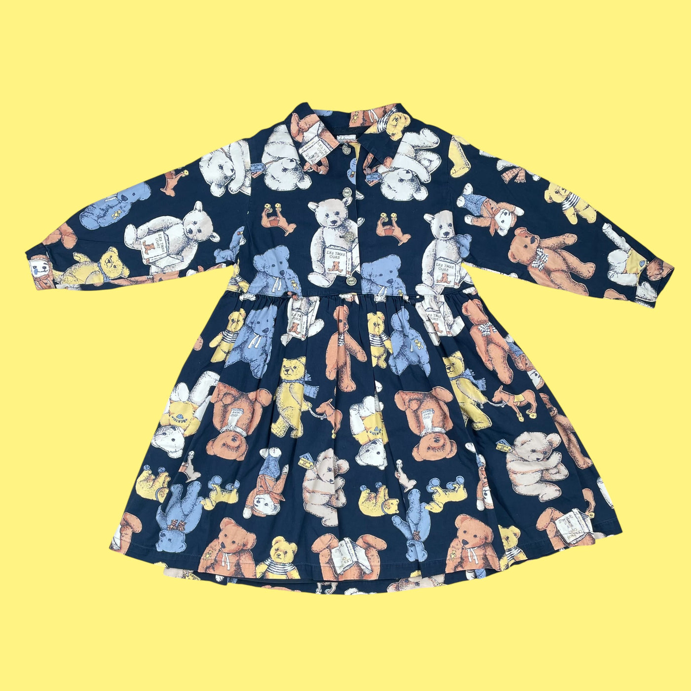 Robe Catimini oursons vintage 5 ans