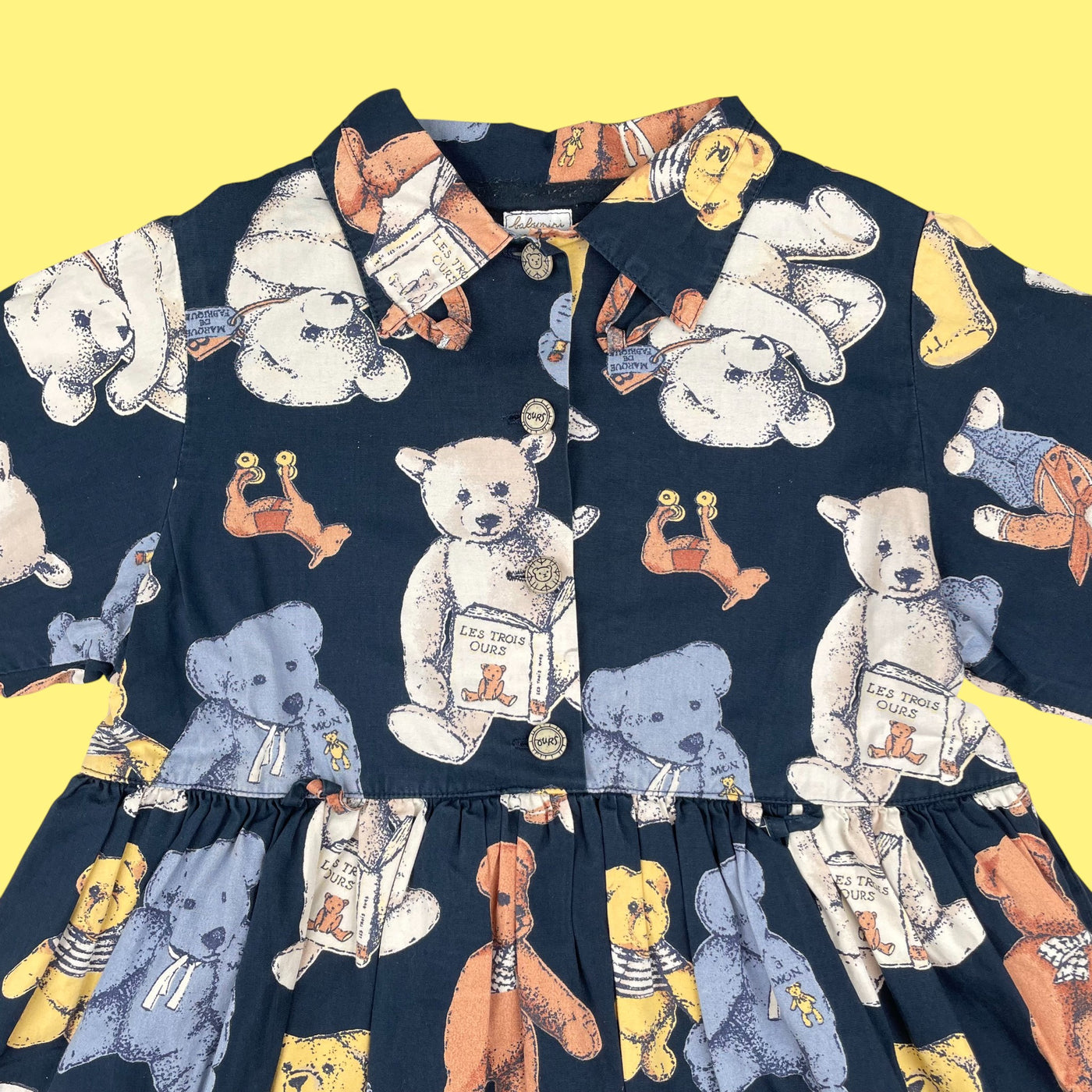 Robe Catimini oursons vintage 5 ans