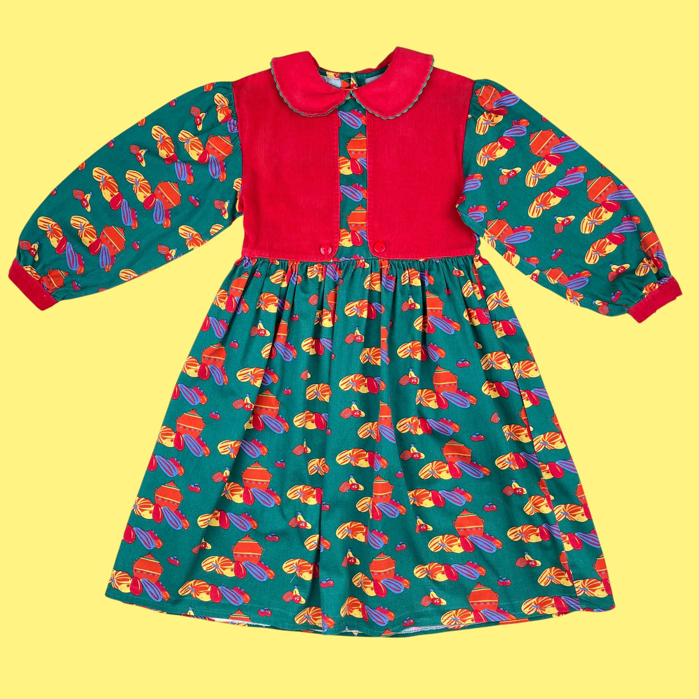 Robe vintage cuisine 7-8 ans