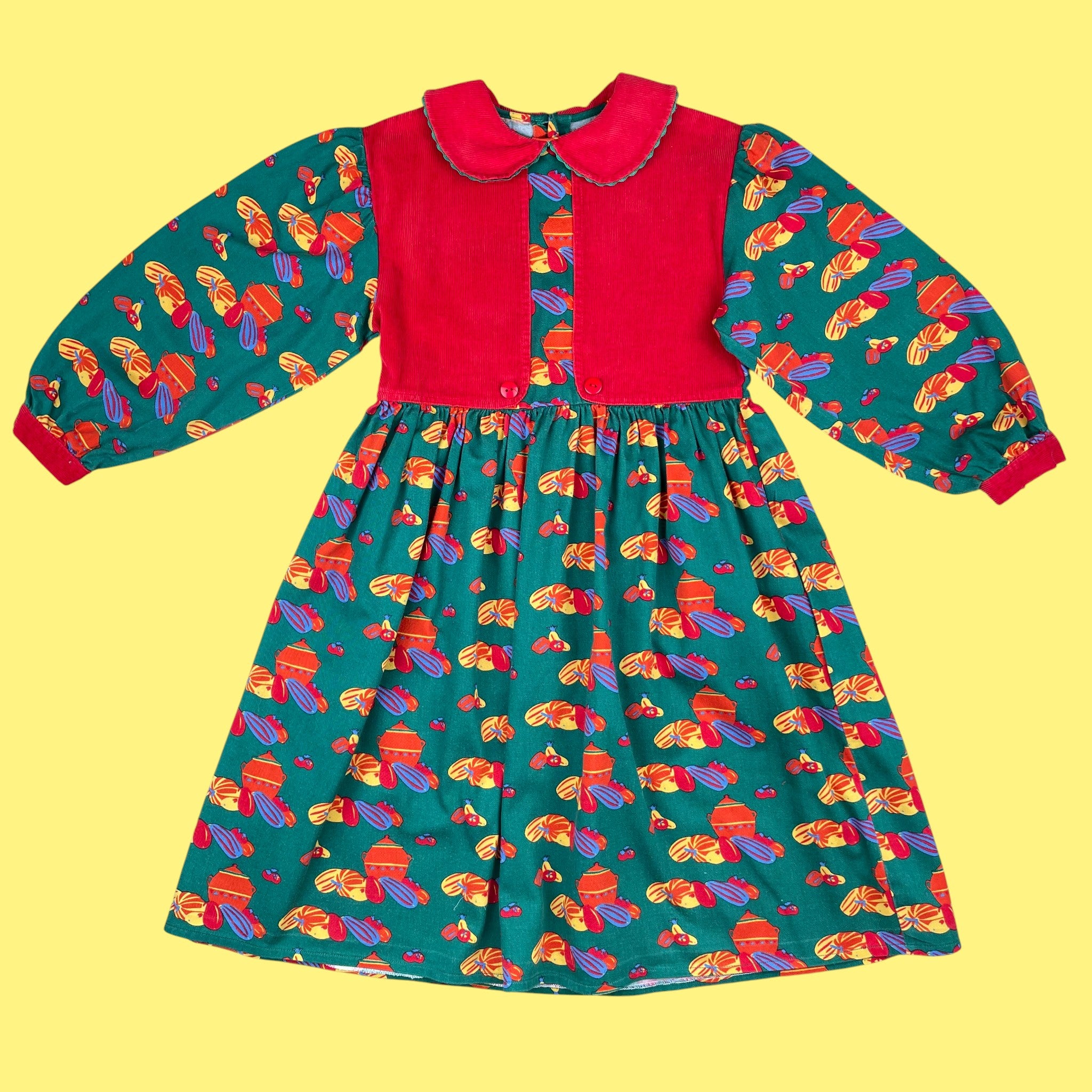 Robe vintage cuisine 7-8 ans