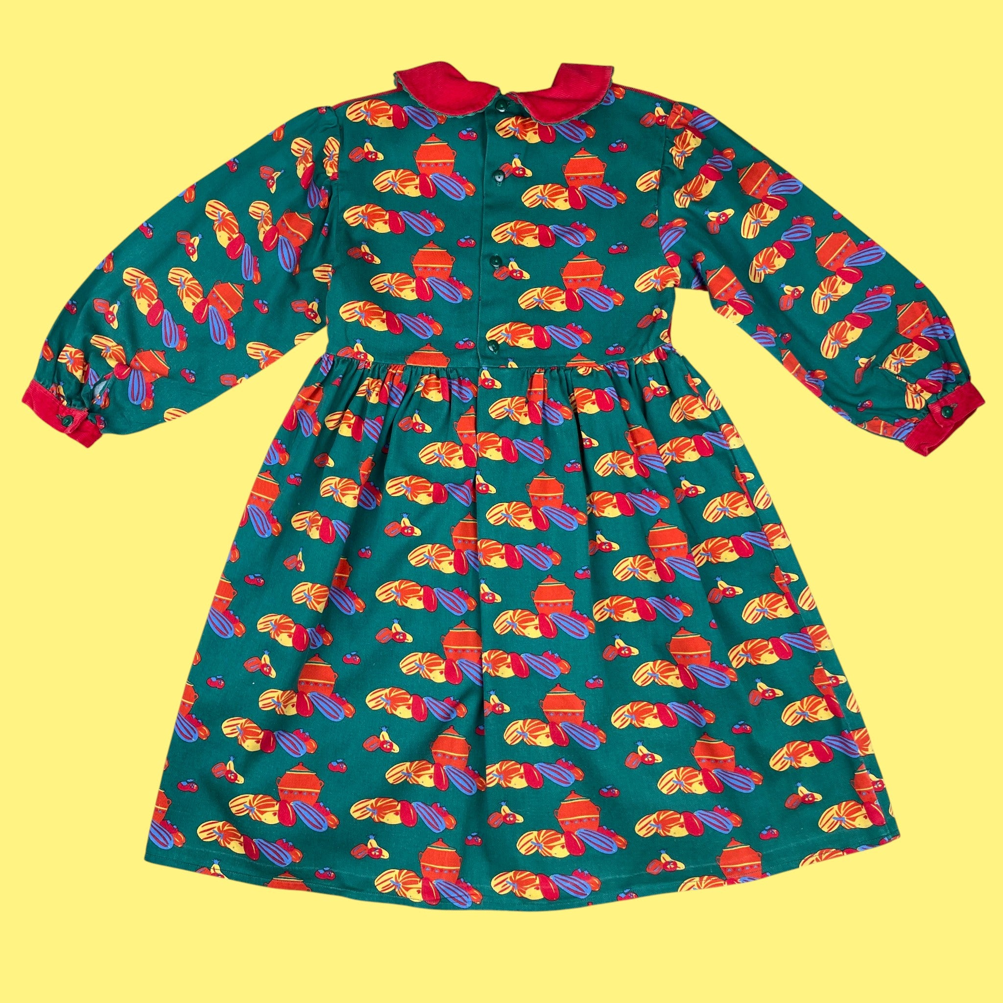 Robe vintage cuisine 7-8 ans