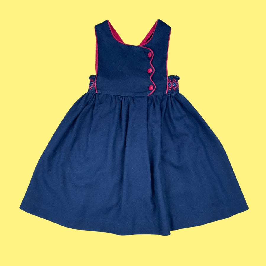 Robe croisée vintage 18-24 mois