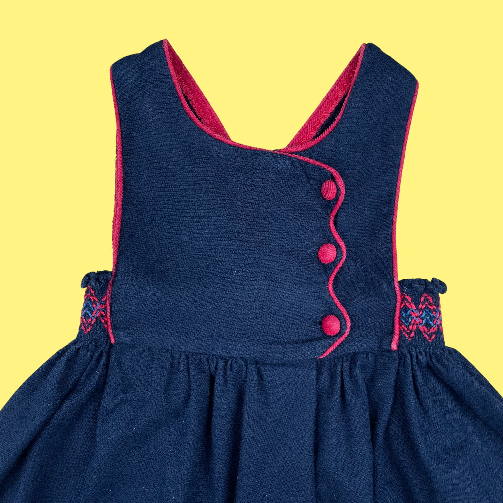 Robe croisée vintage 18-24 mois