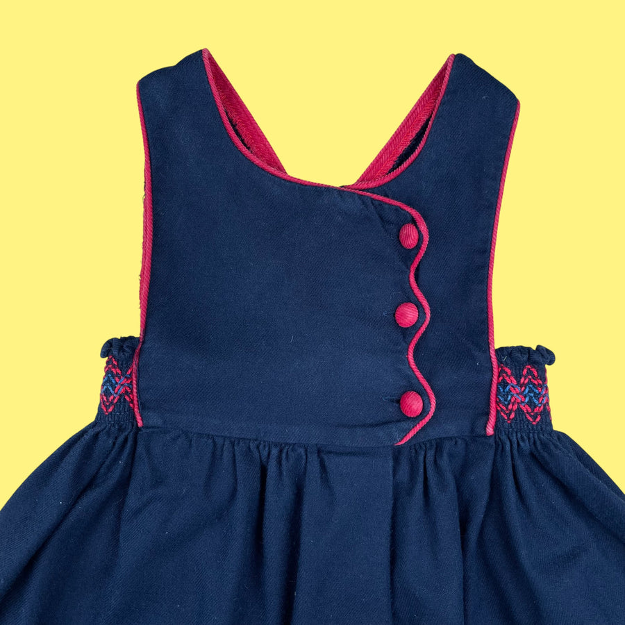 Robe croisée vintage 18-24 mois