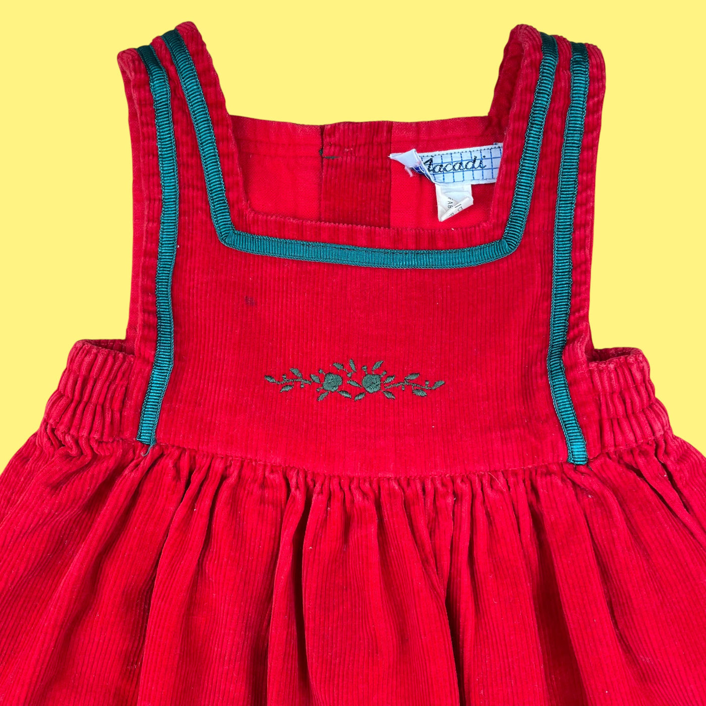 Robe Jacadi velours vintage 18-24 mois