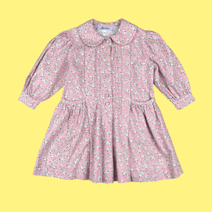 Robe fleurs Jacadi vintage 18-24 mois