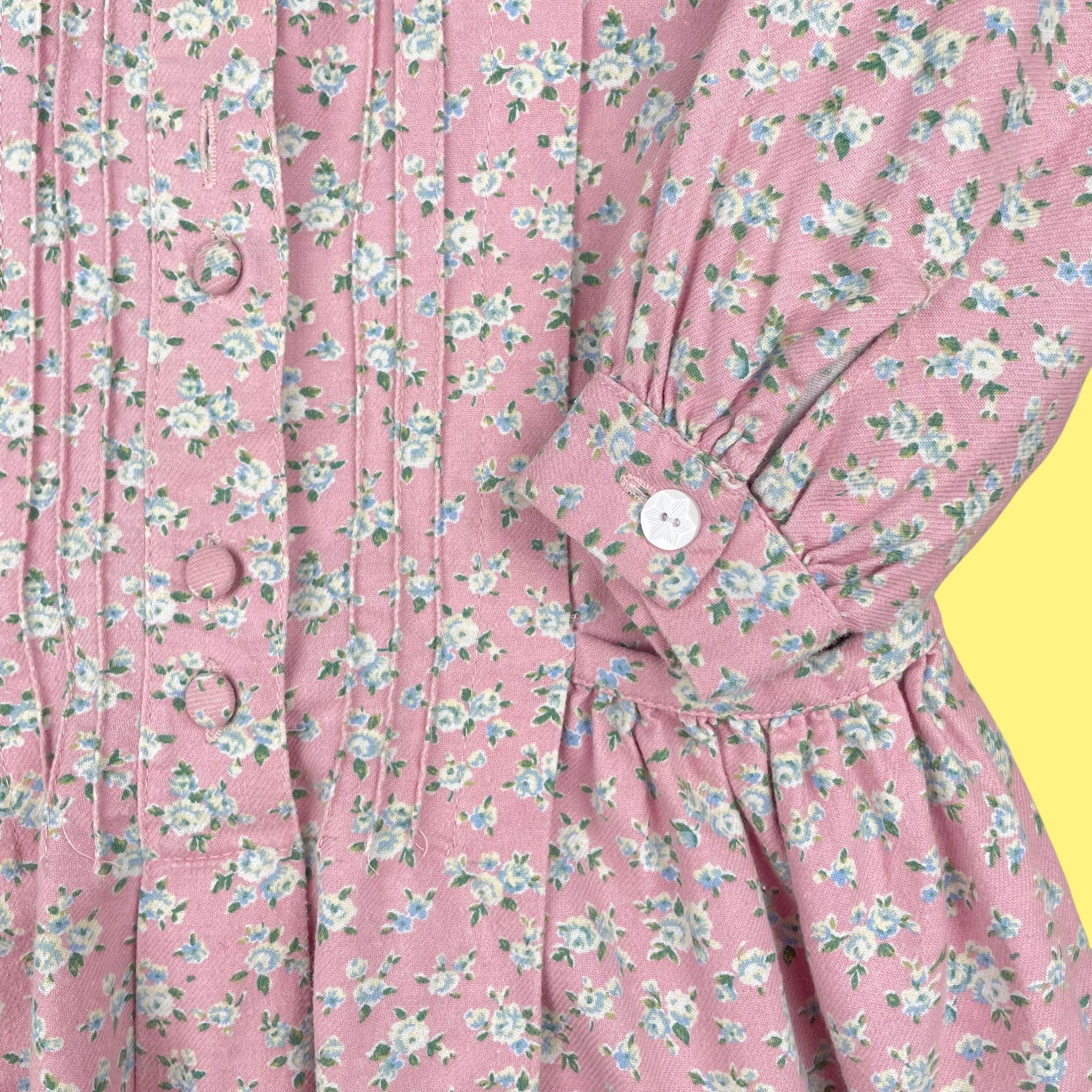 Robe fleurs Jacadi vintage 18-24 mois