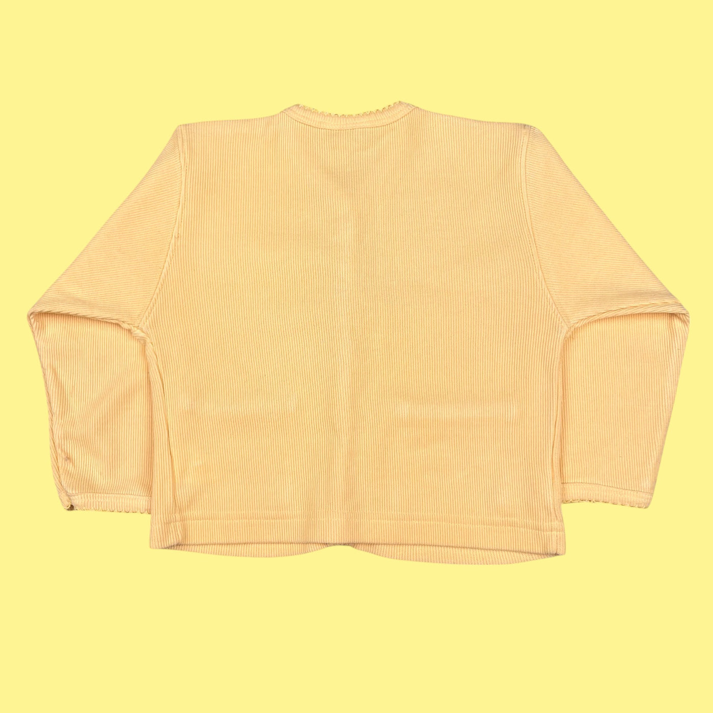 Gilet vintage jaune 2-3 ans