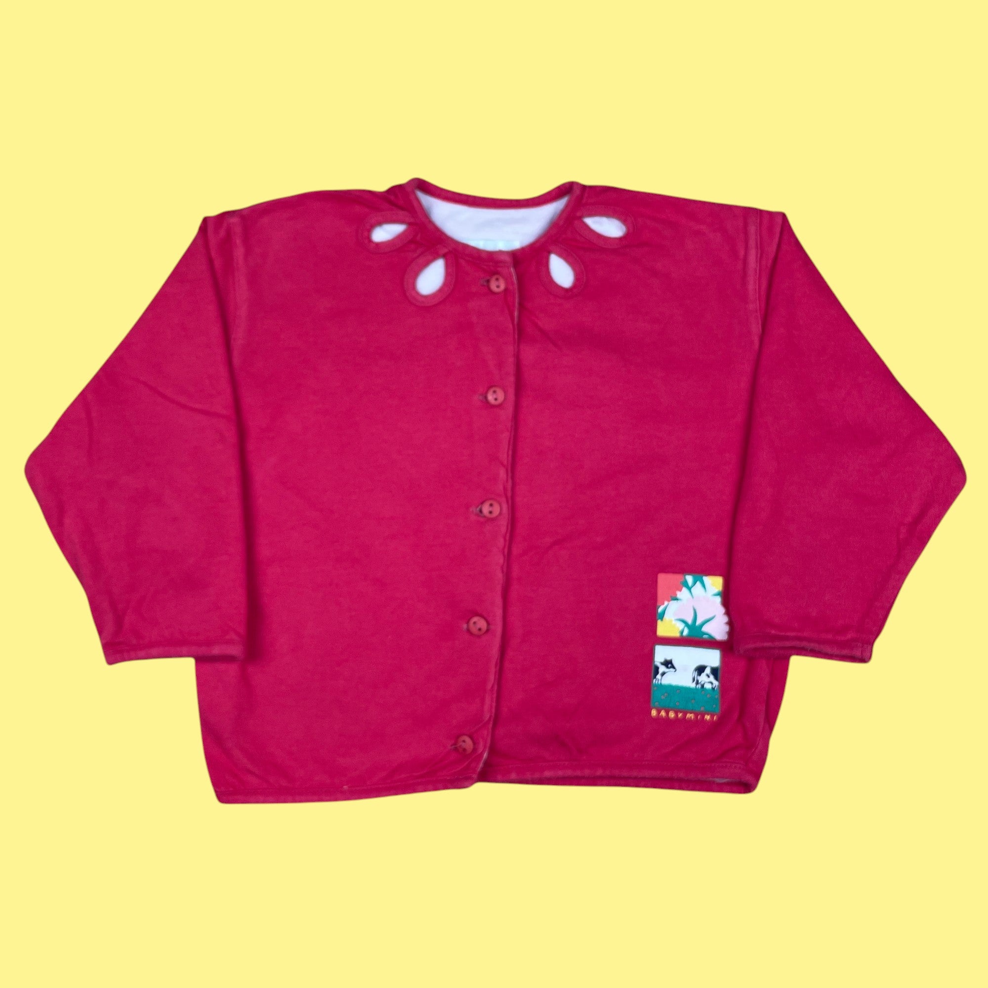 Gilet vintage vache 18 mois