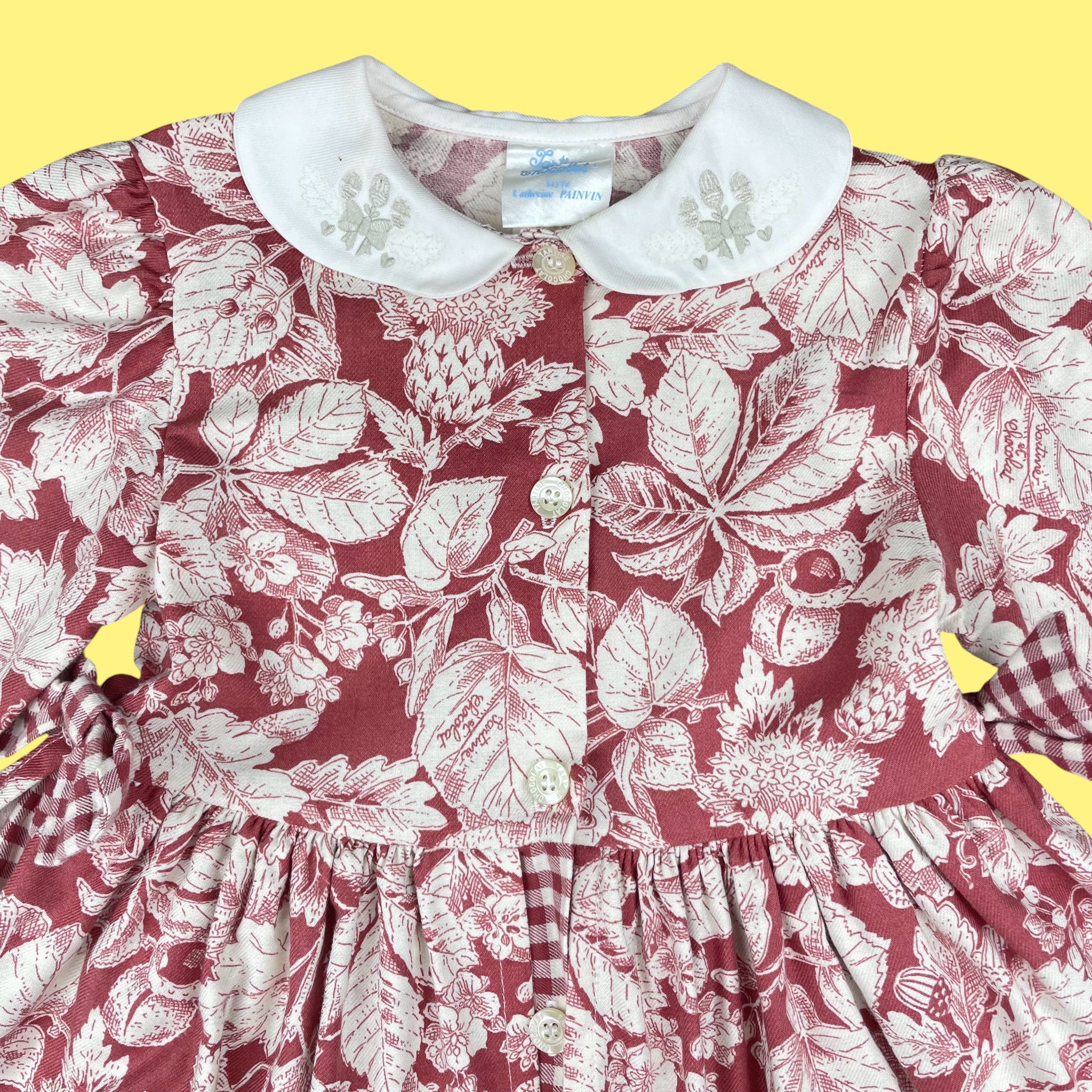 Robe Tartine et Chocolat vintage 3-4 ans