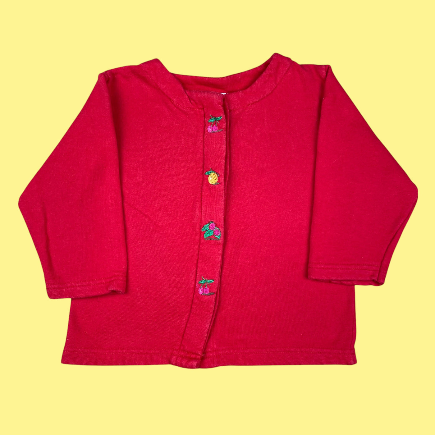 Gilet vintage fruit 18 mois