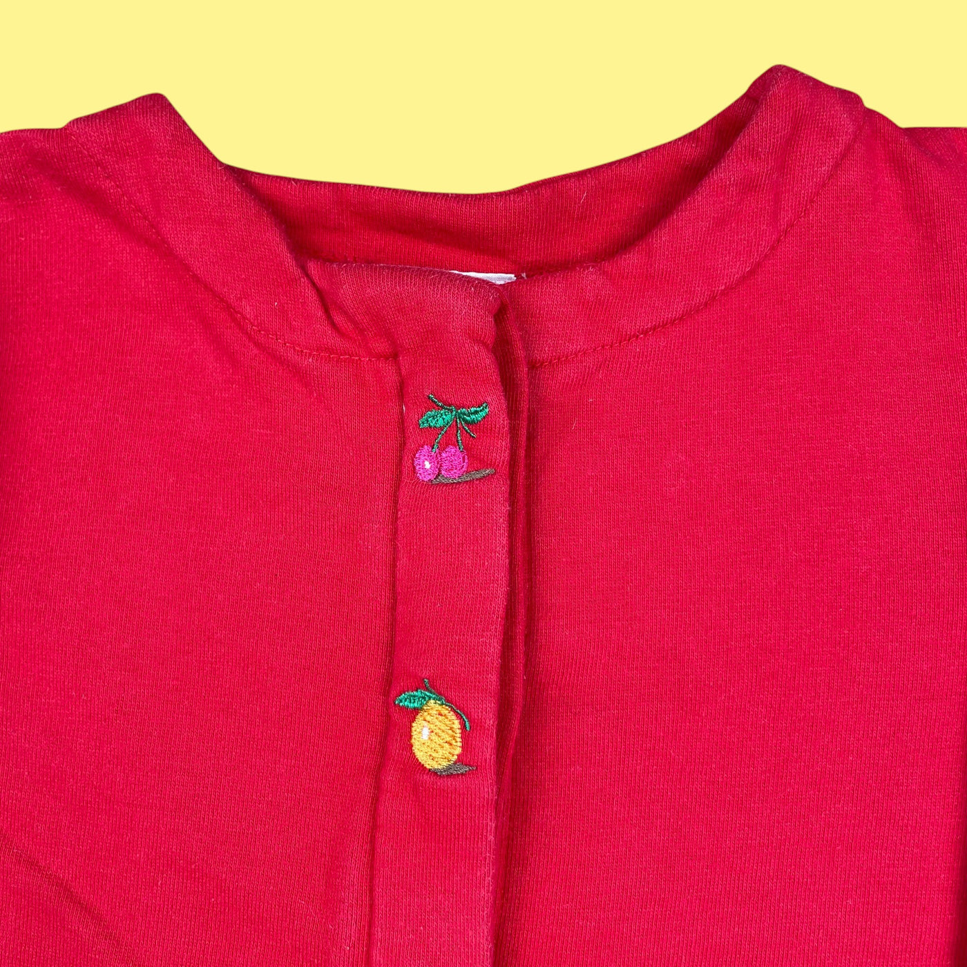 Gilet vintage fruit 18 mois