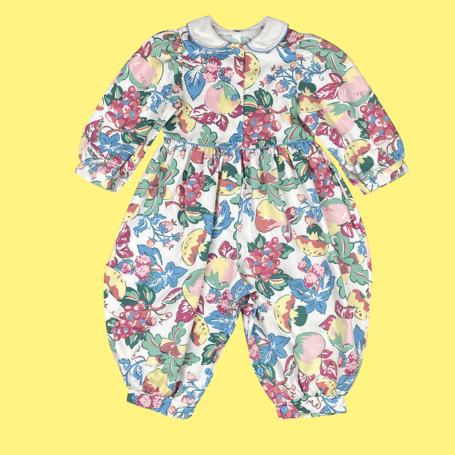 Combinaison fruits vintage 2 ans