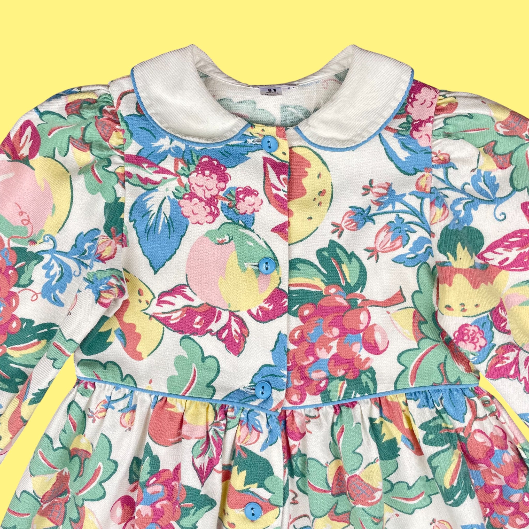 Combinaison fruits vintage 2 ans