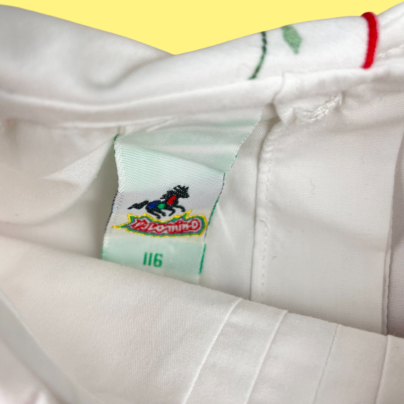 Chemisier col brodé vintage 5 ans