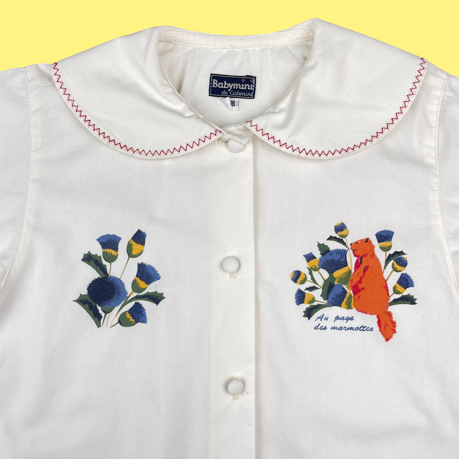 Chemisier Catimini 🐿️ vintage 2 ans