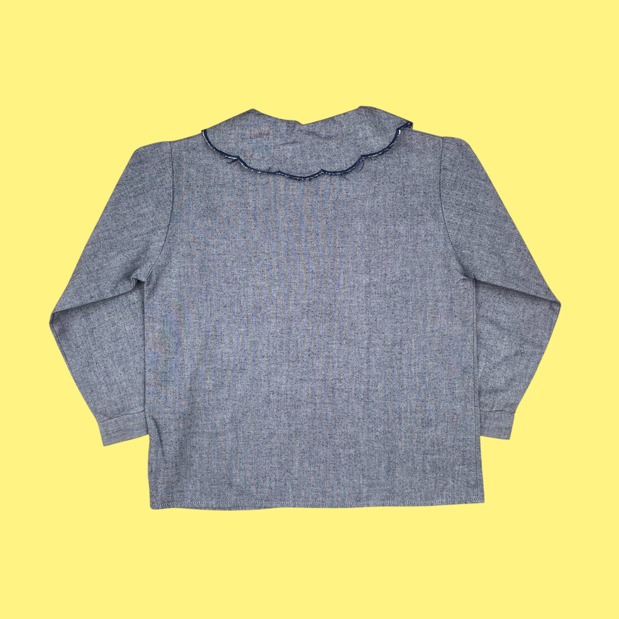 Chemisier Jacadi brodé vintage 2 ans