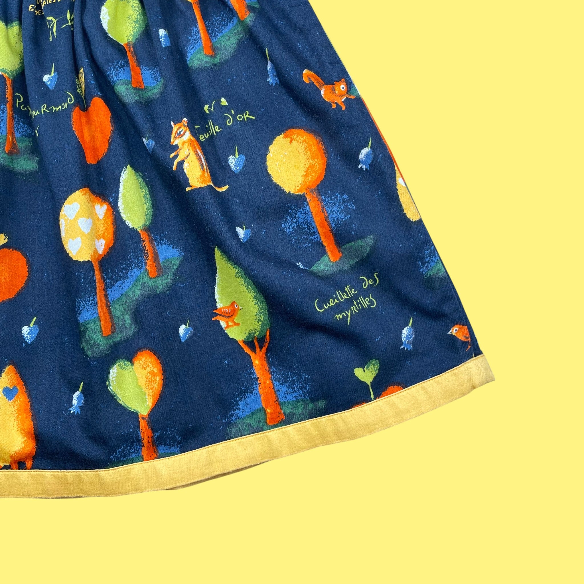 Robe arbres Catimini vintage 18-24 mois