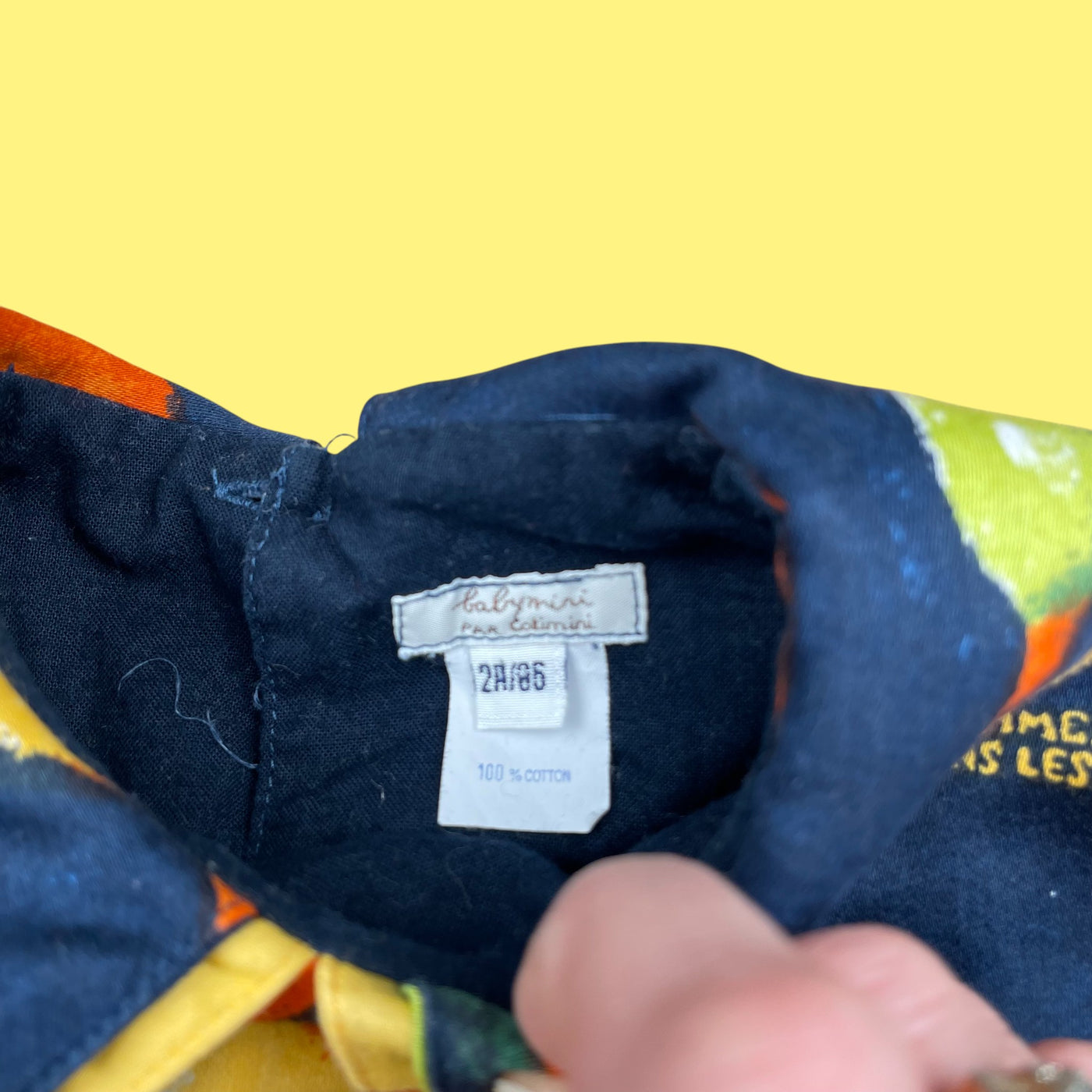 Robe arbres Catimini vintage 18-24 mois