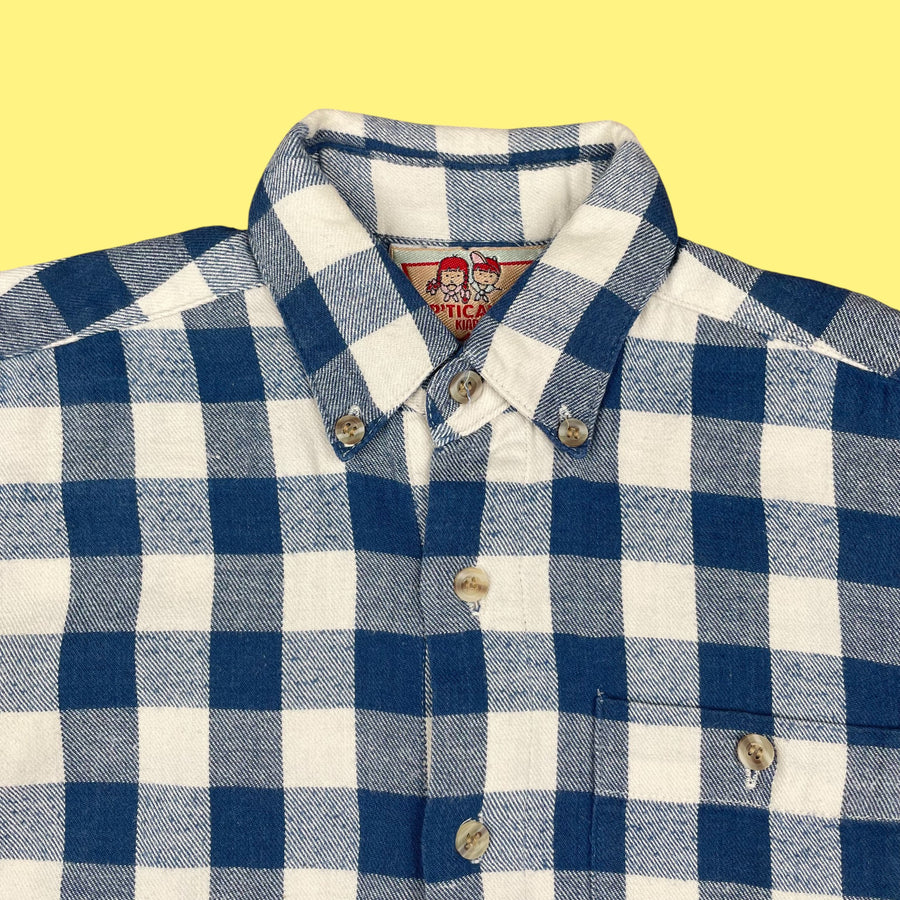 Chemise carreaux vintage 4 ans