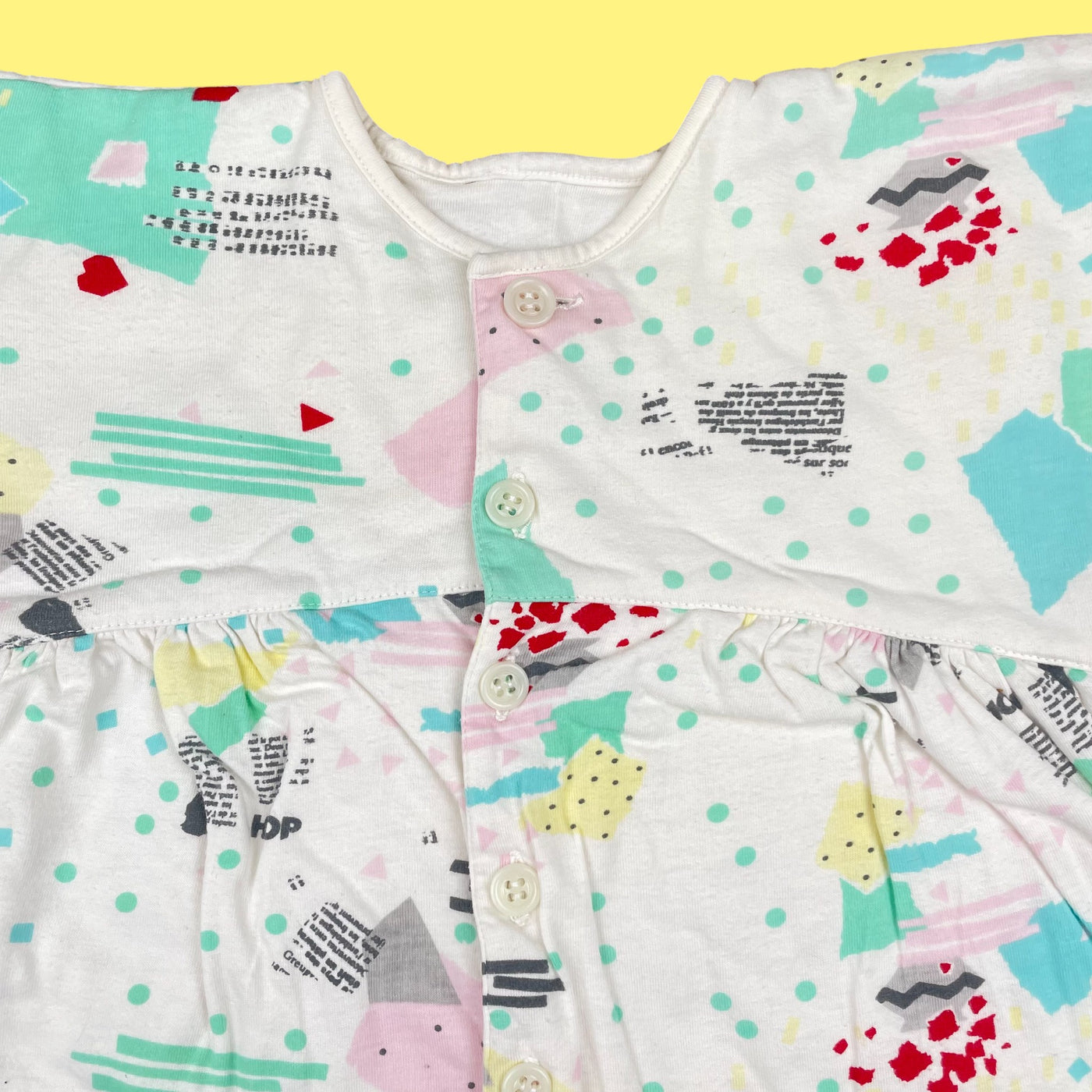 Combinaison vintage pastel 1-3 mois