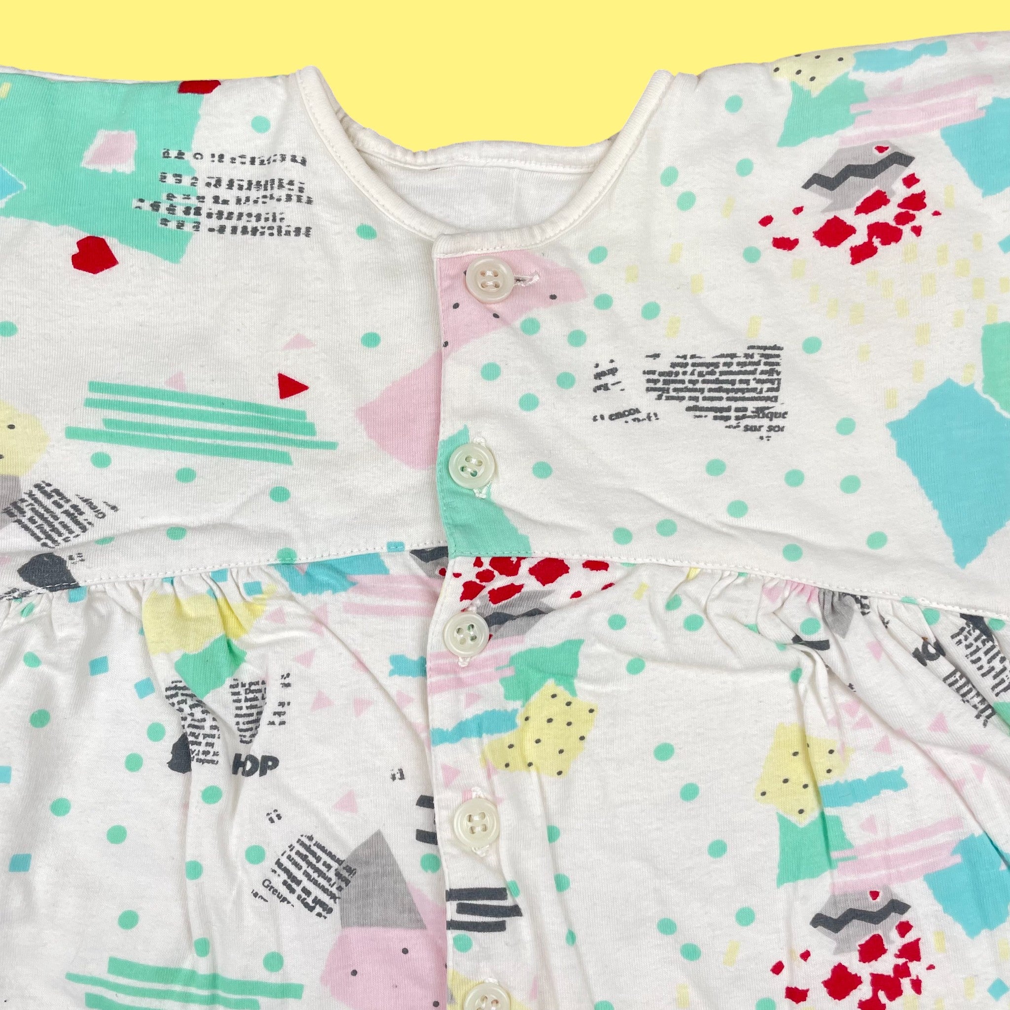 Combinaison vintage pastel 1-3 mois