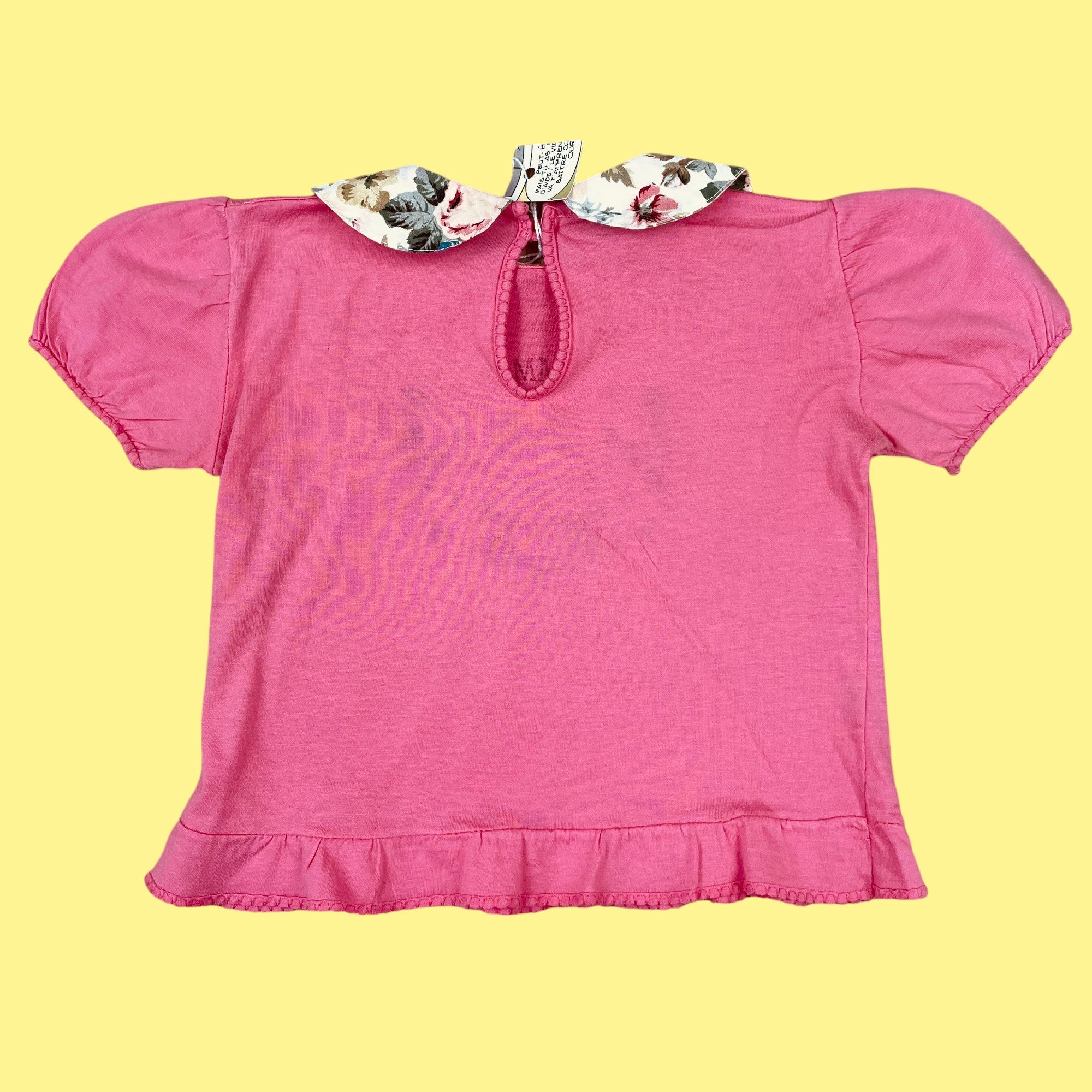 T-shirt fleurs 18-24 mois