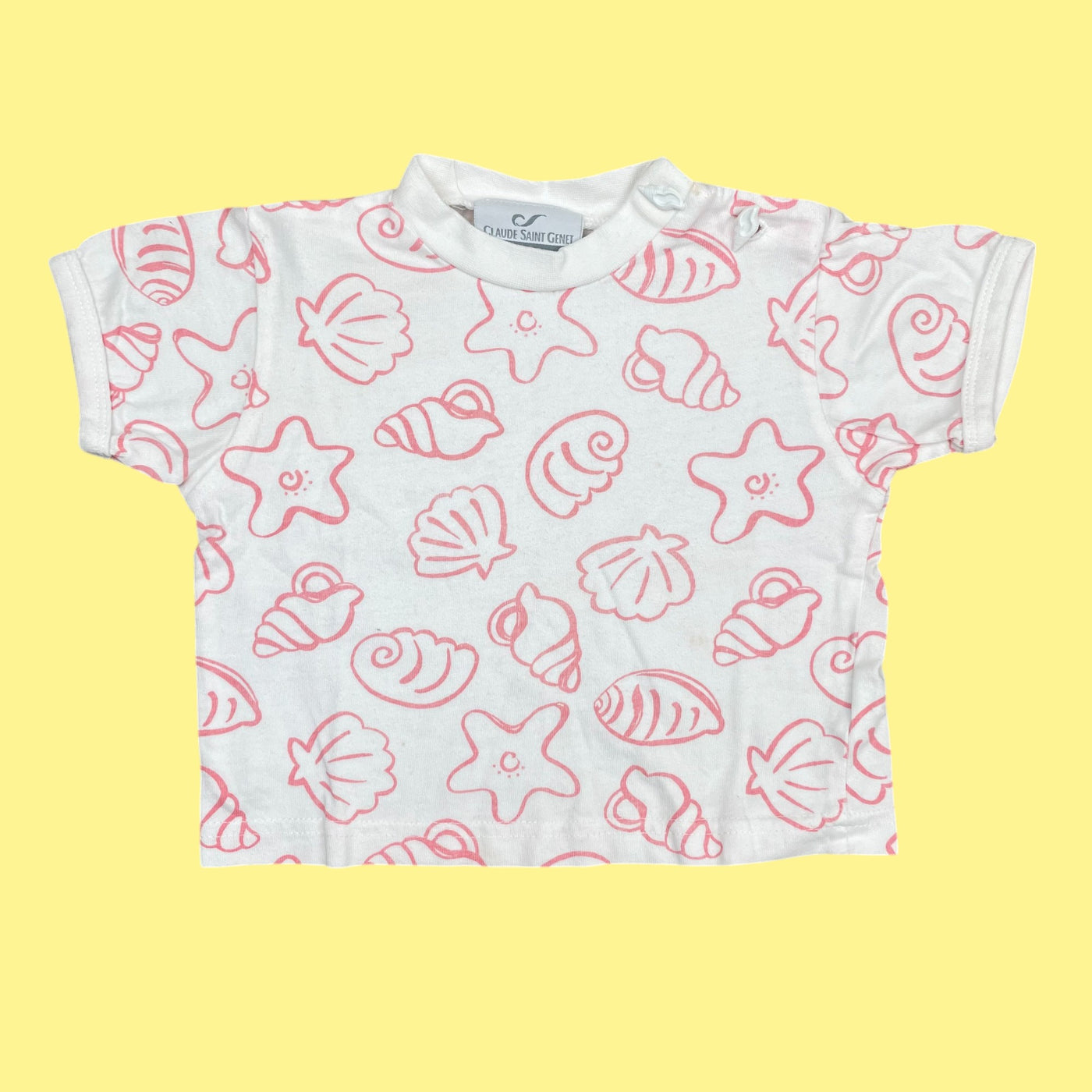 T-shirt coquillage 12 mois