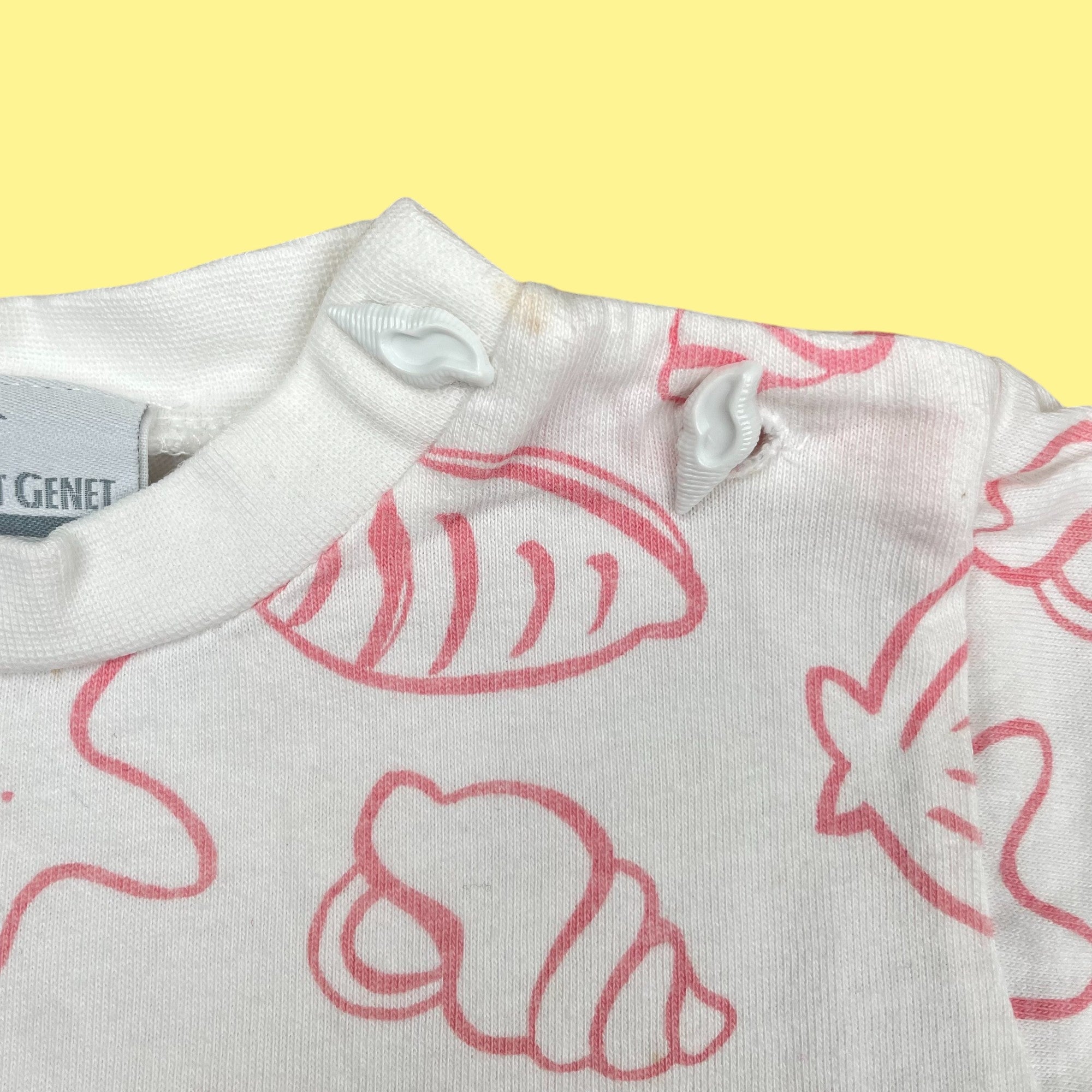 T-shirt coquillage 12 mois