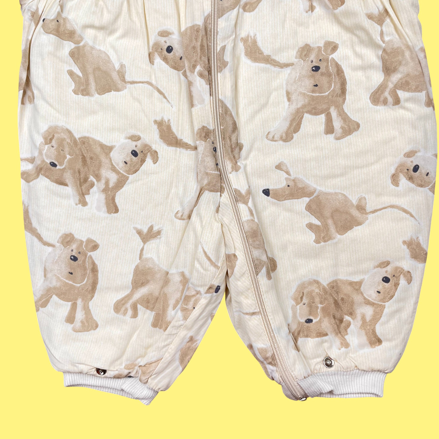 Combi-pilote vintage chiens 3-6 mois