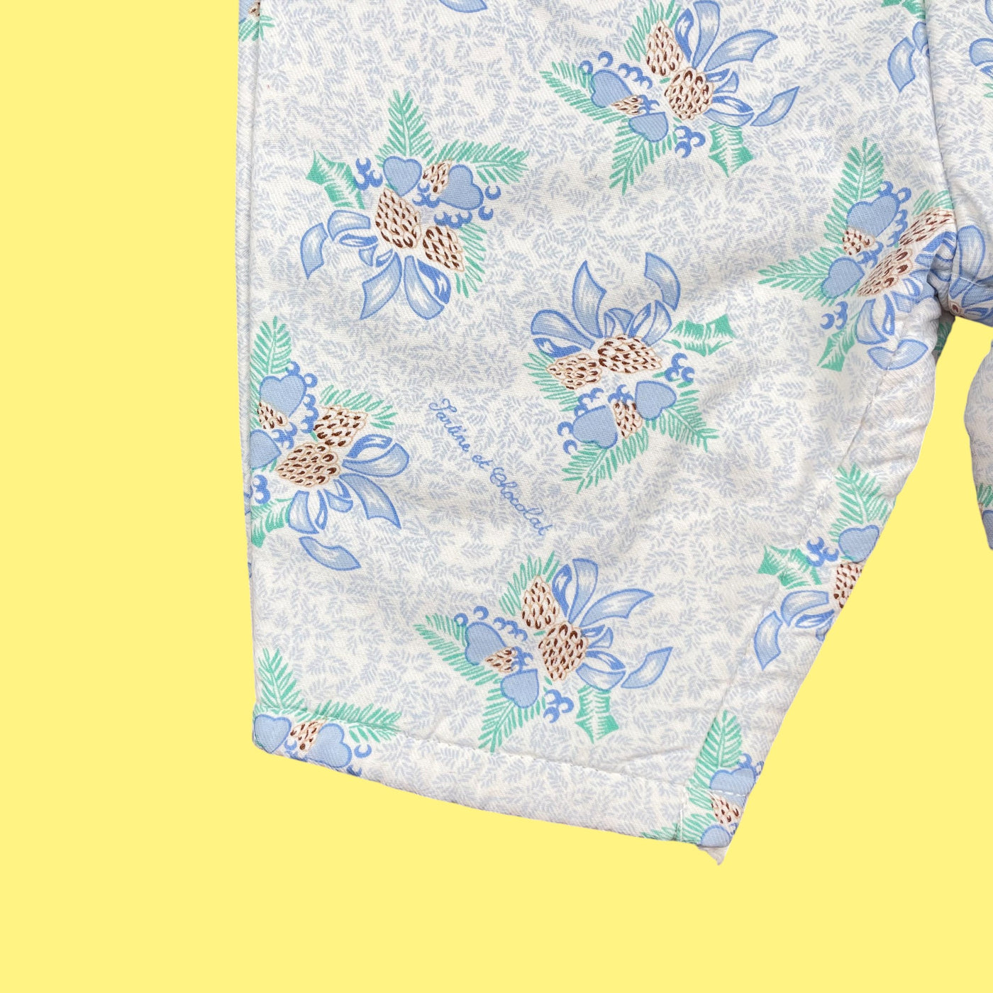 Salopette Tartine et Chocolat vintage 1 mois