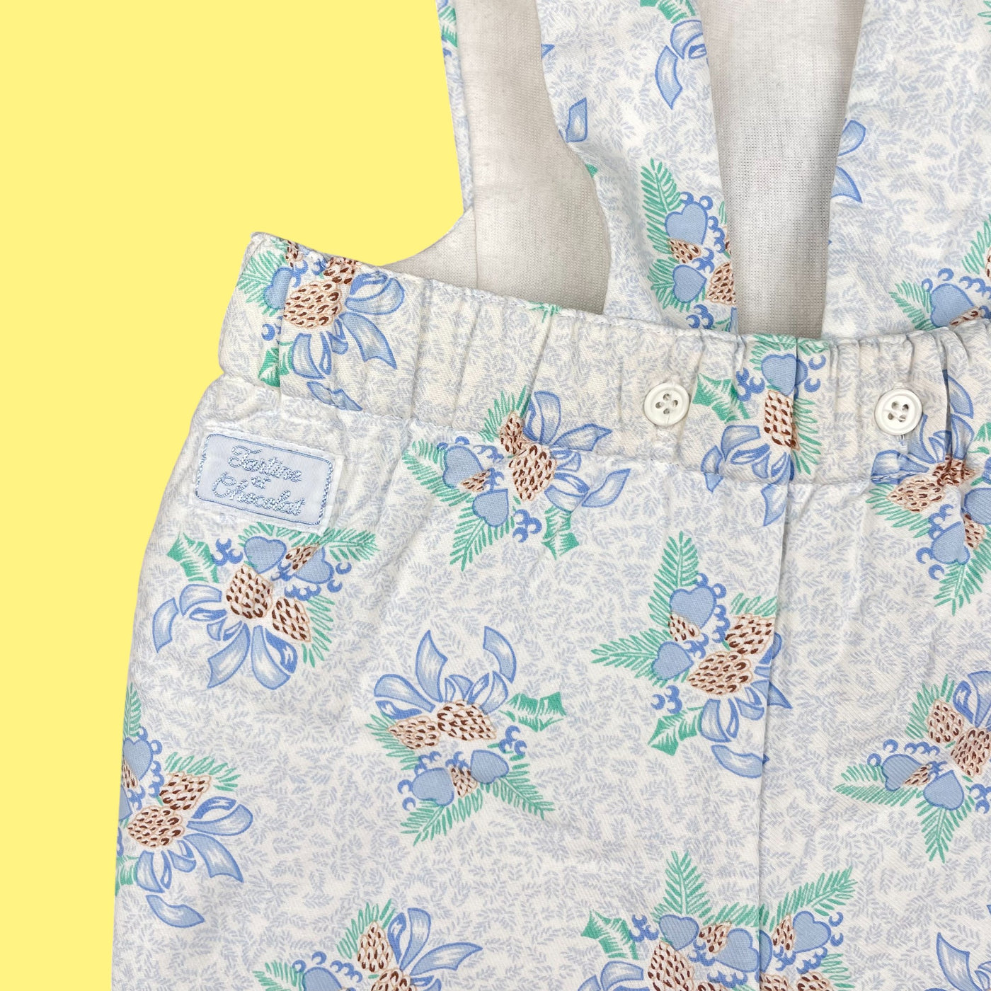 Salopette Tartine et Chocolat vintage 1 mois