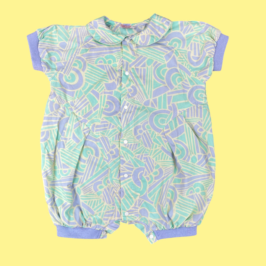 Barboteuse 80's 6 mois