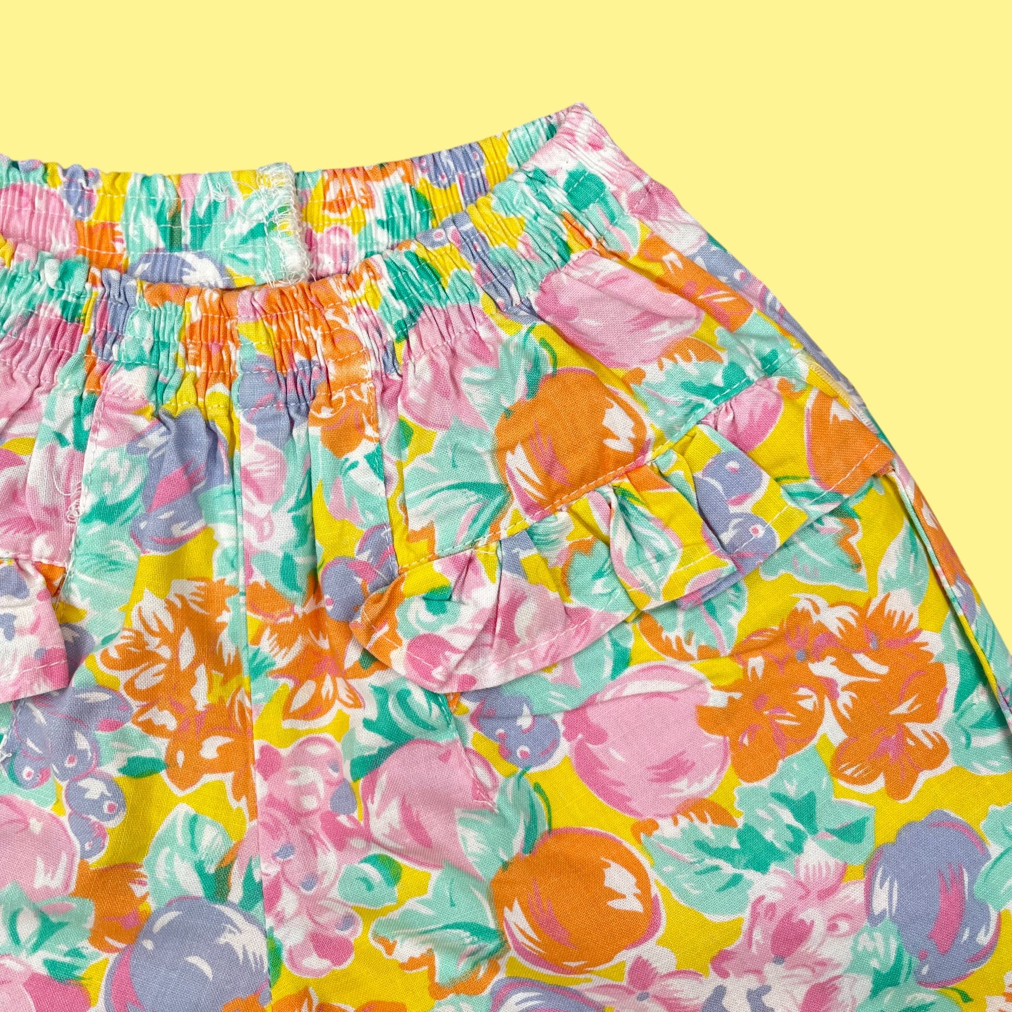Pantalon fleurs 18-24 mois