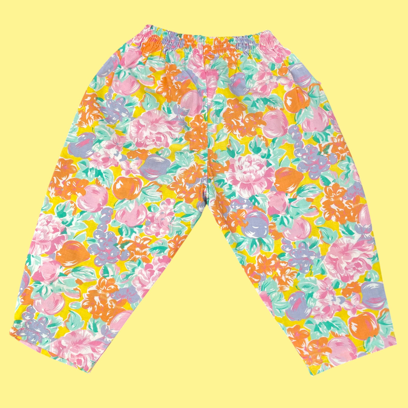 Pantalon fleurs 18-24 mois