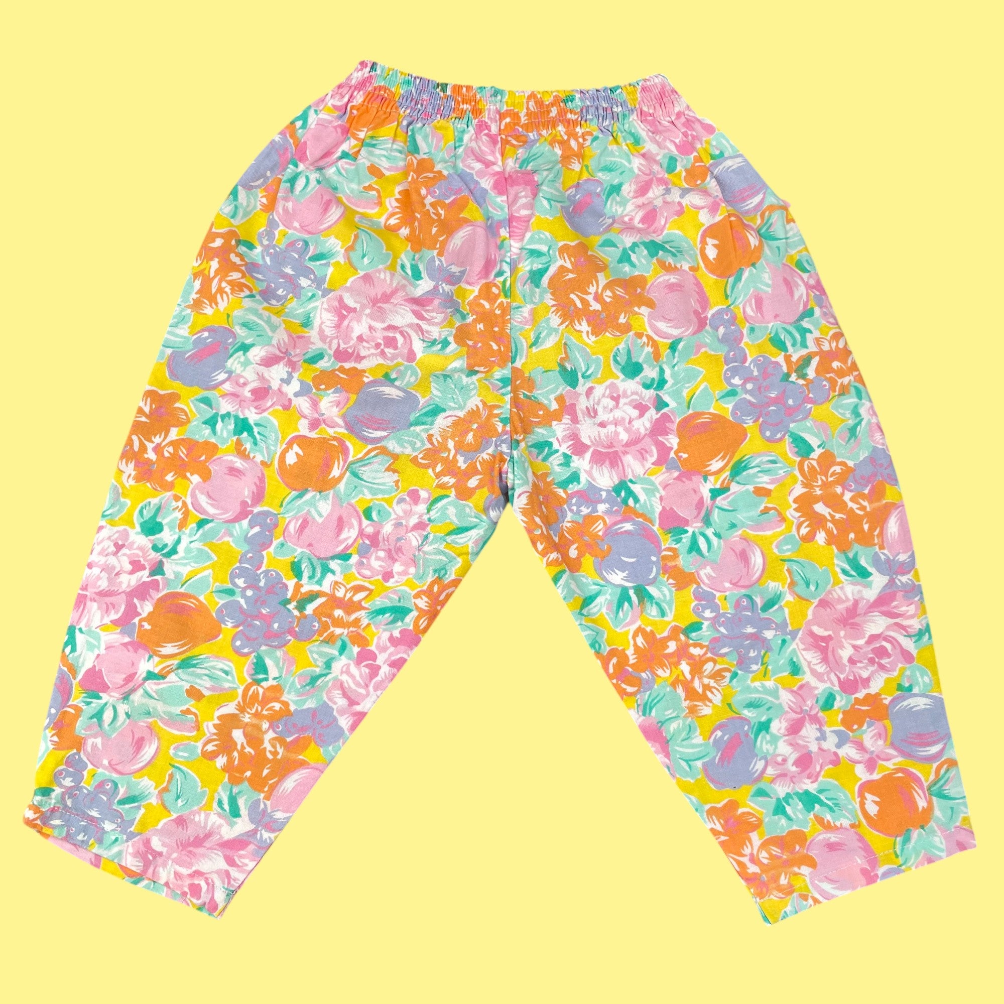 Pantalon fleurs 18-24 mois
