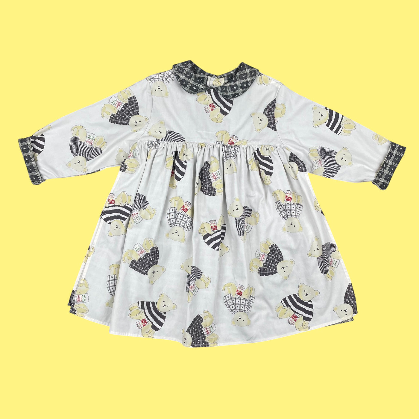 Robe vintage nounours Catimini 2-3 ans