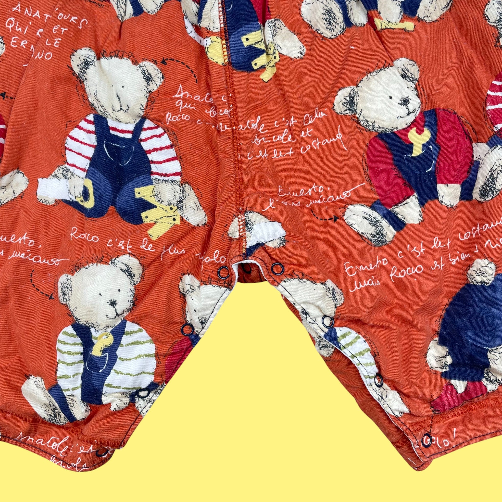 Combinaison nounours Catimini 1-3 mois