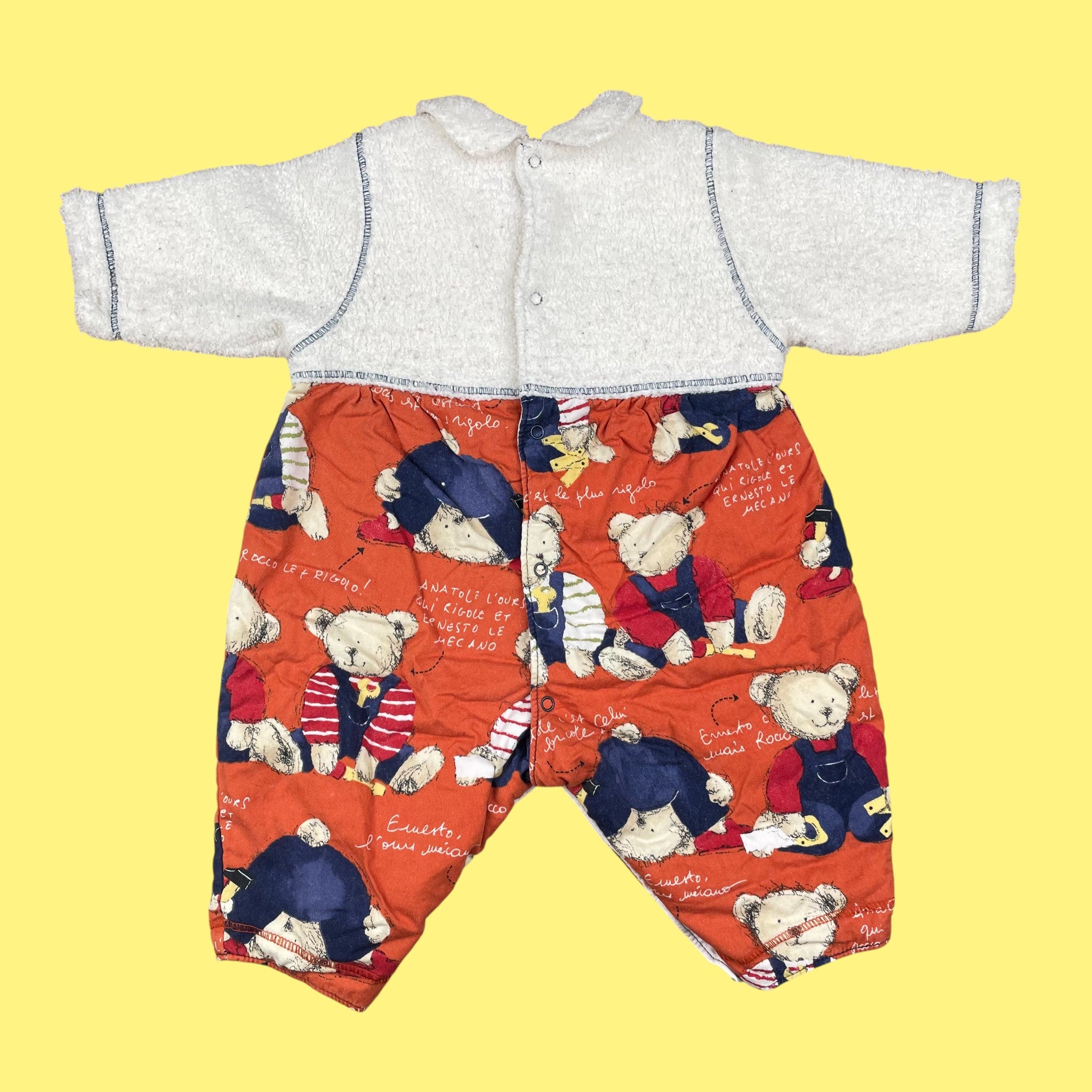 Combinaison nounours Catimini 1-3 mois