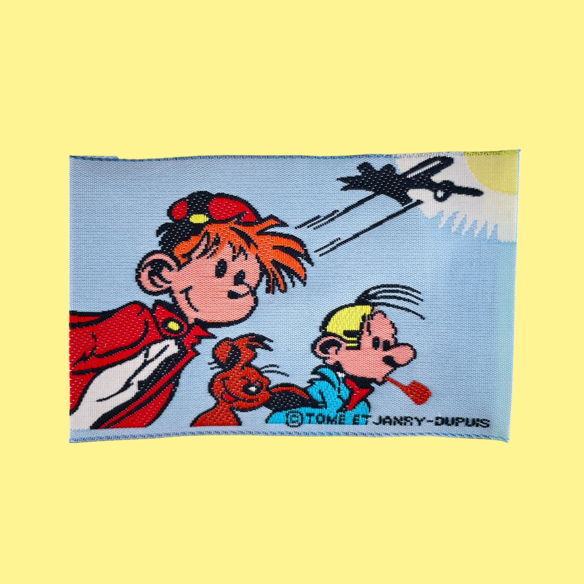 Écusson Spirou et Fantasio vintage