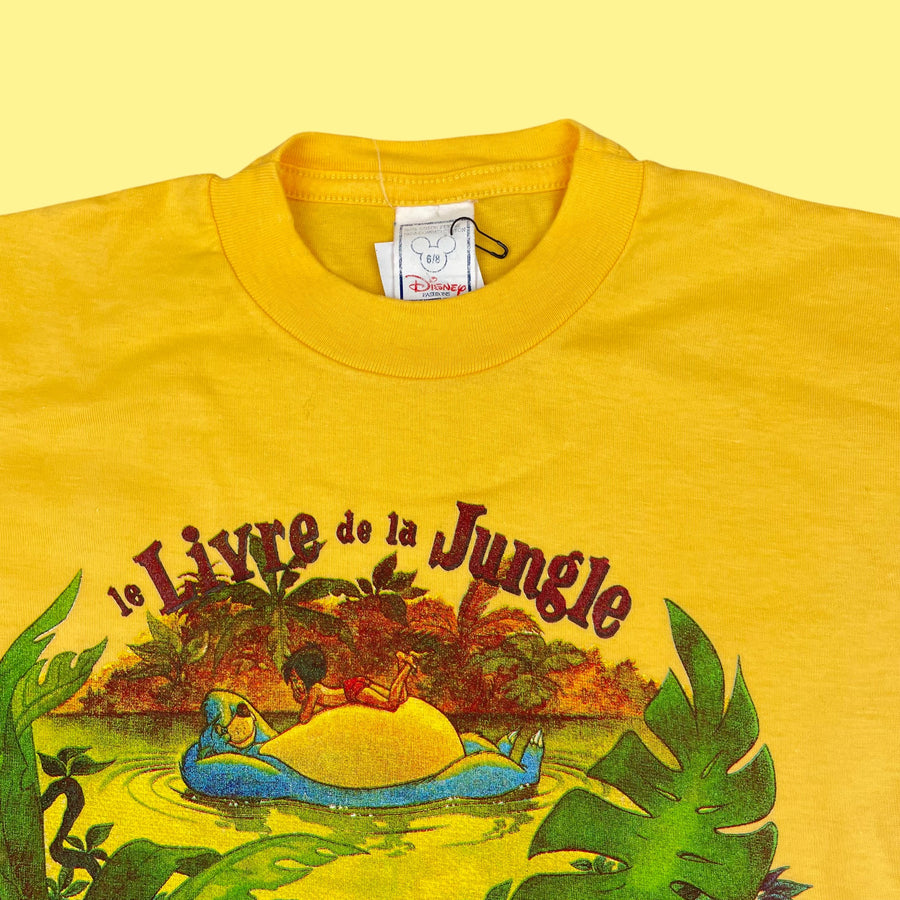 T-shirt vintage Livre de la jungle 8 ans
