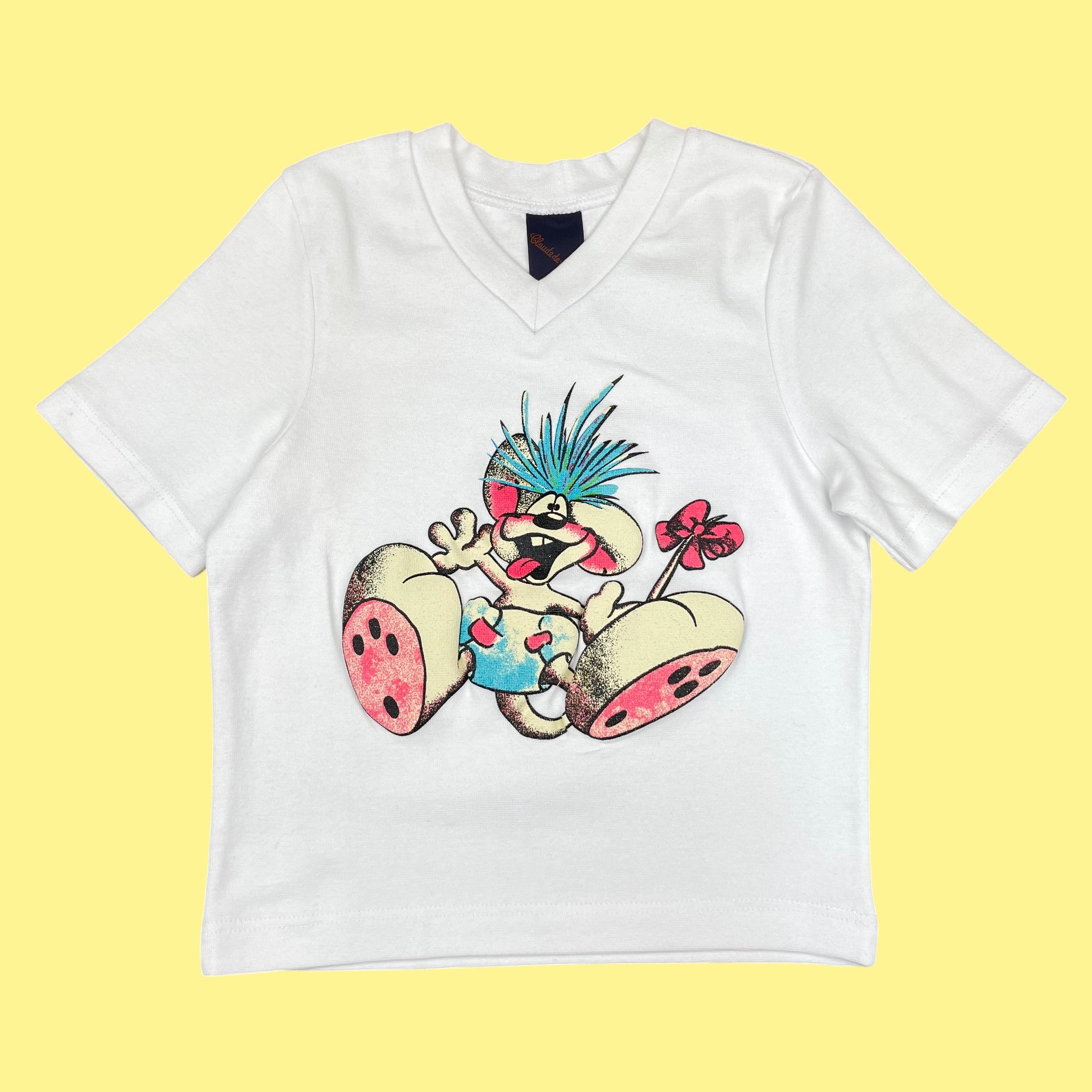 T-shirt vintage neuf Diddl 5-6 ans