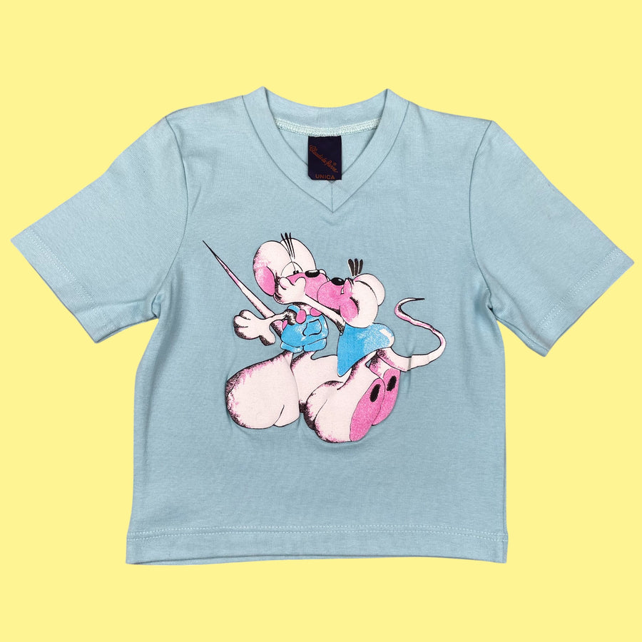 T-shirt vintage neuf Diddl 4-5 ans