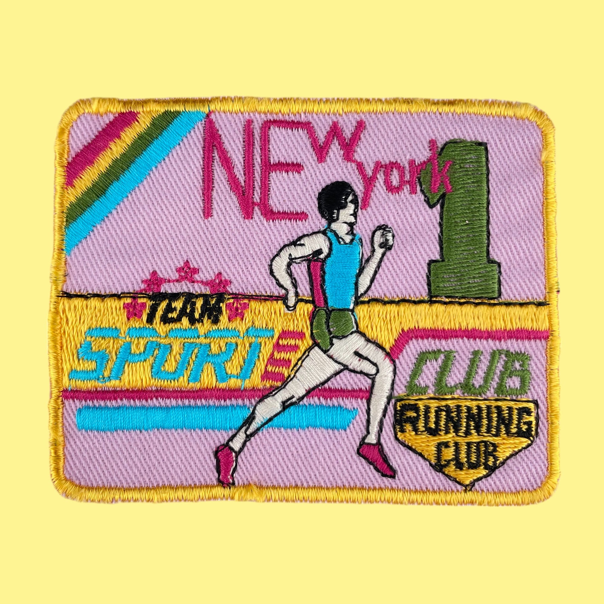 Écusson sport club vintage