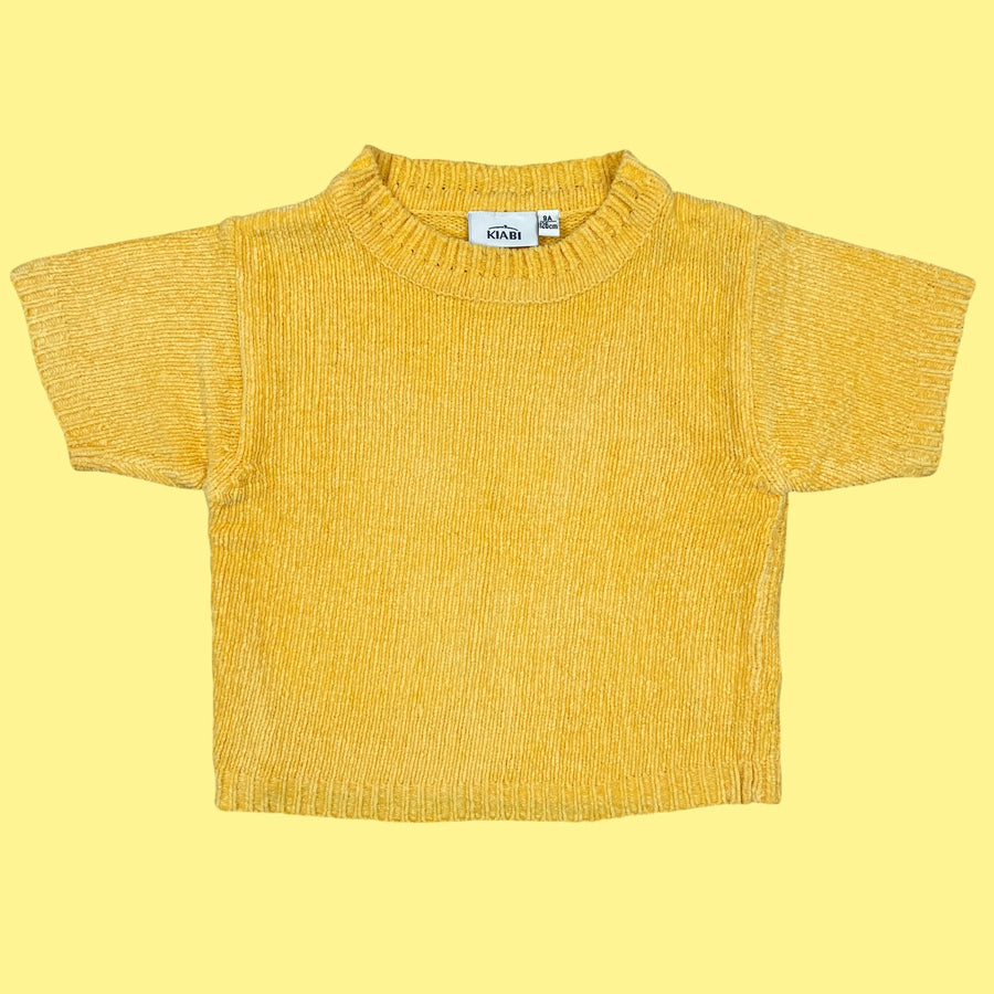 Pull chenille Y2K 8 ans
