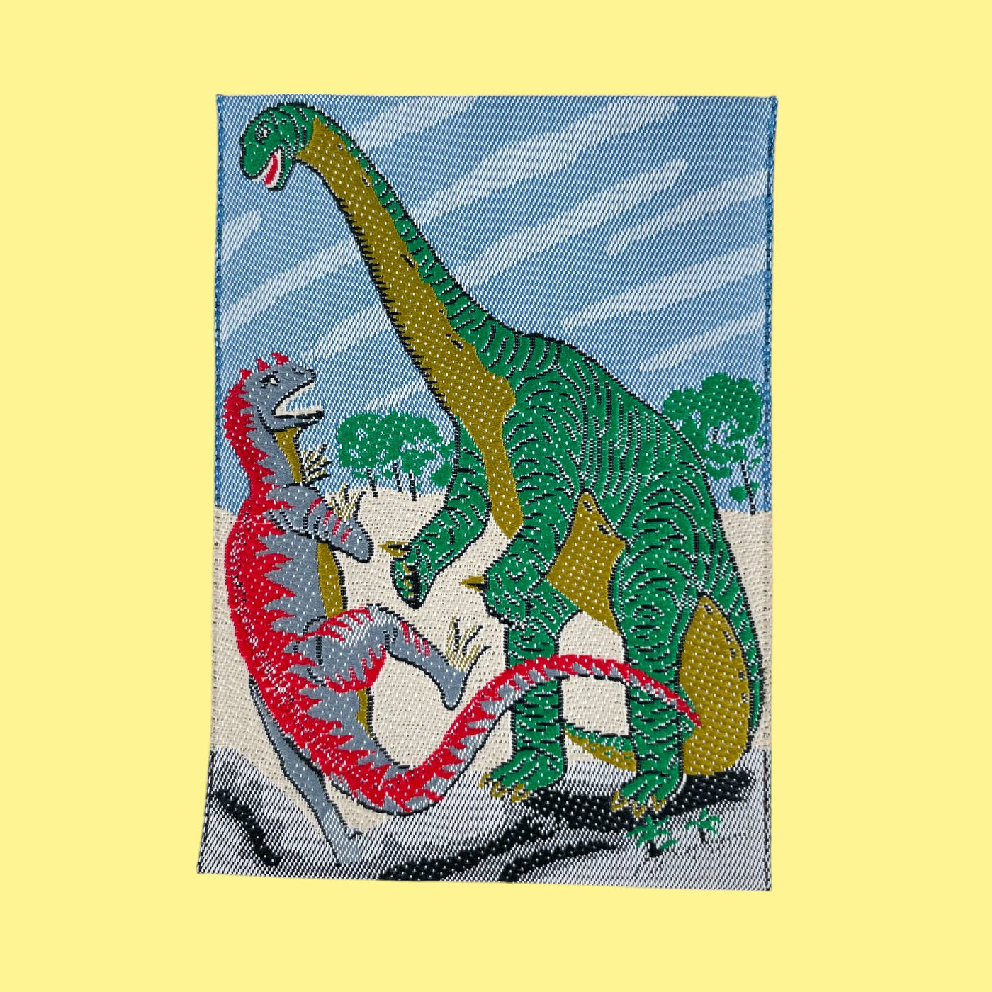 Écusson dinosaures vintage