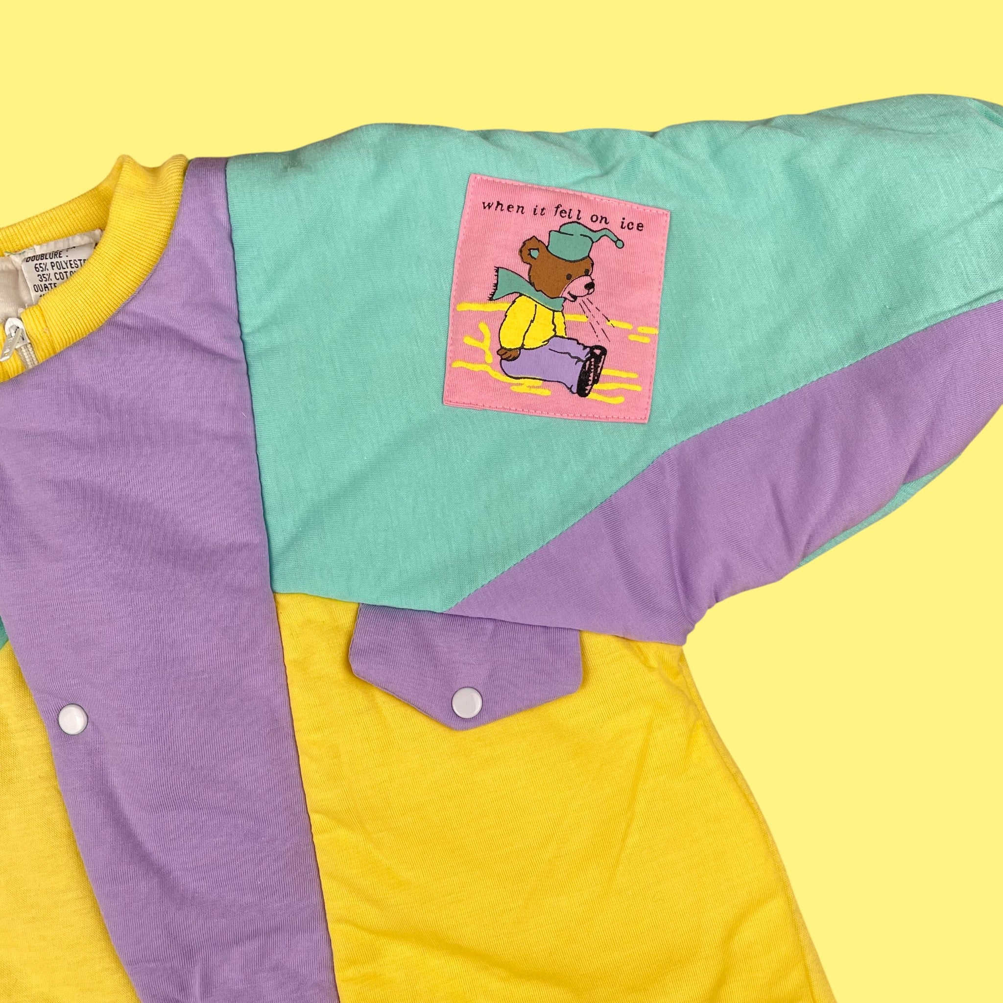 Combinaison pastel neuve 12-18 mois