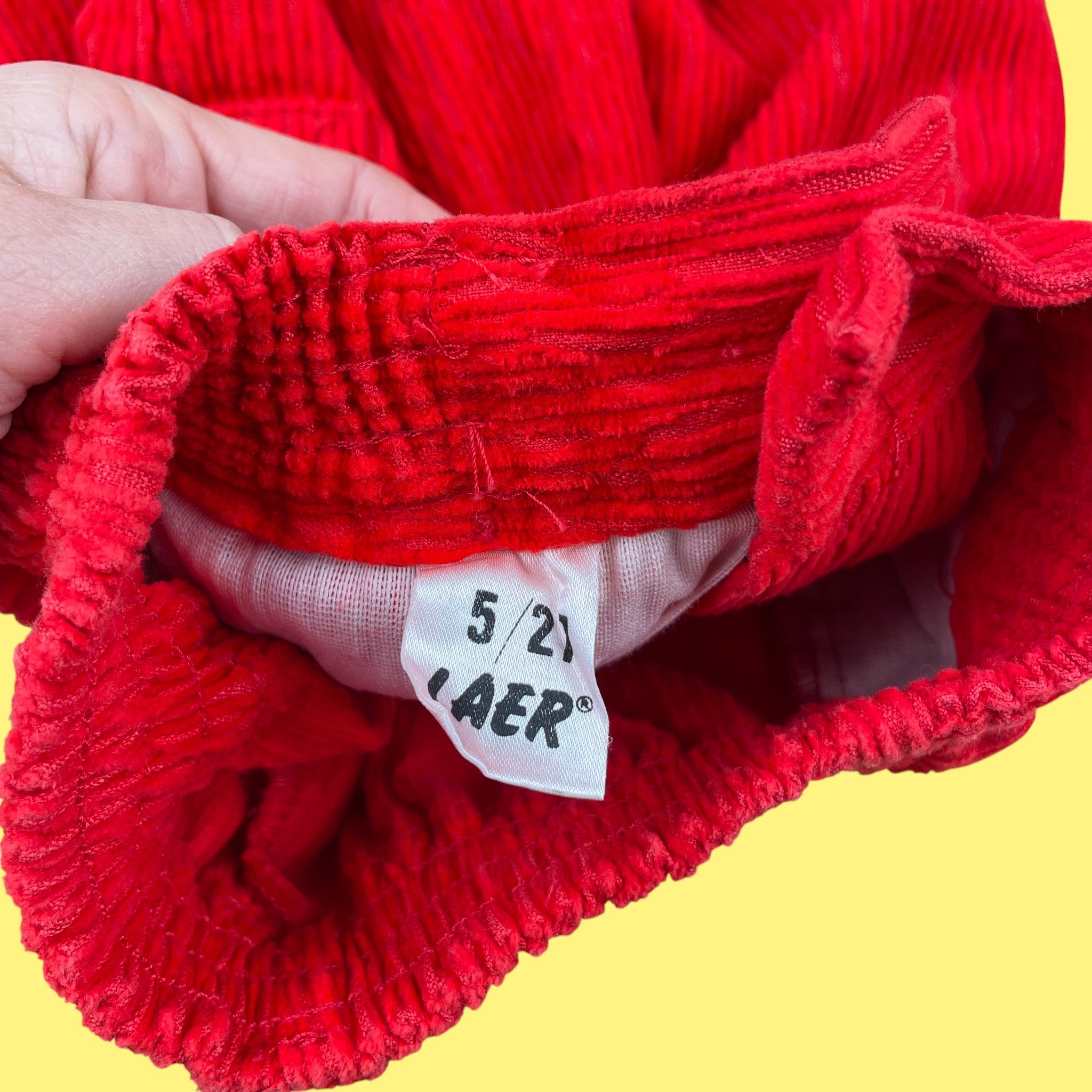 Pantalon velours vintage deadstock 6 ans