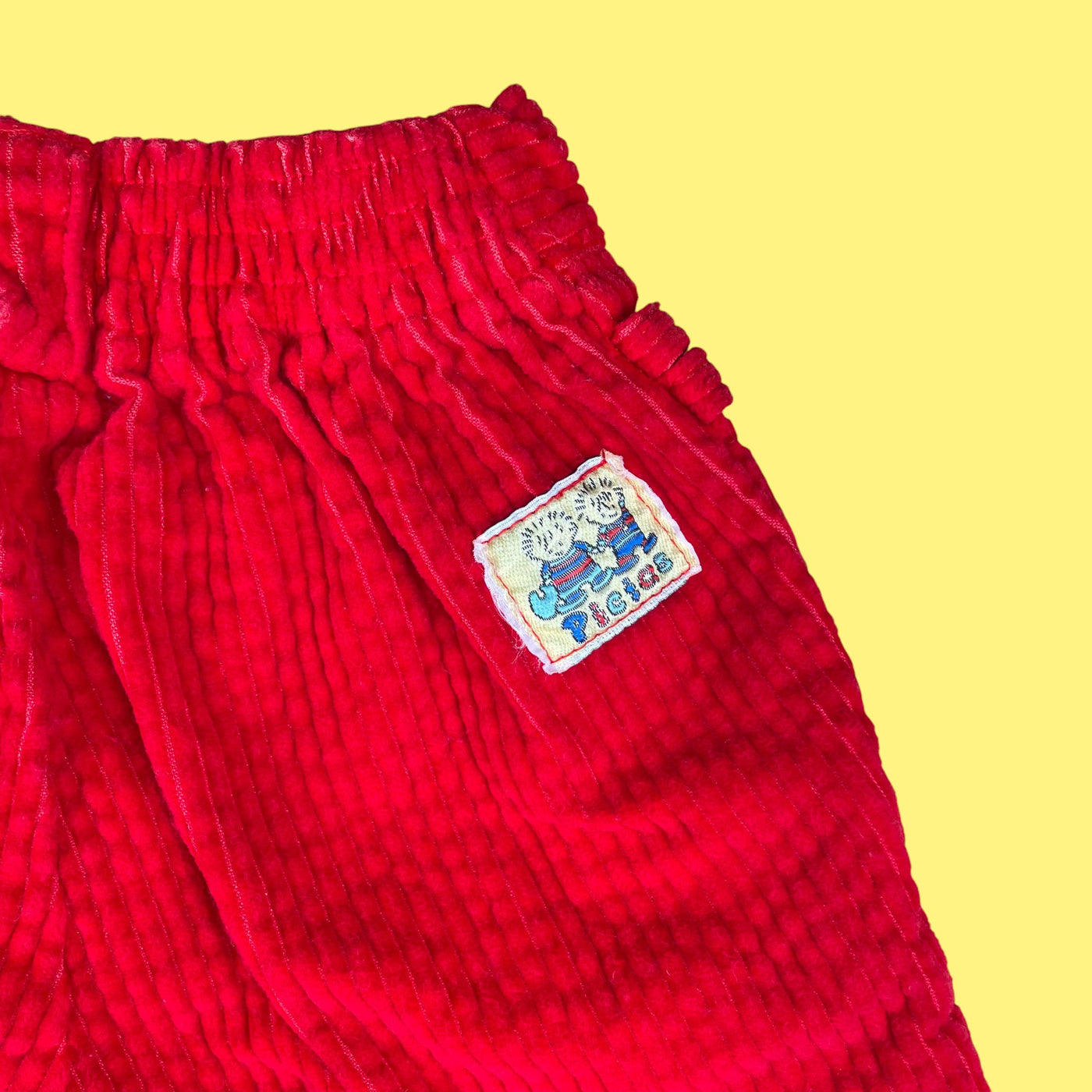 Pantalon velours vintage deadstock 6-7 ans et 7-8 ans